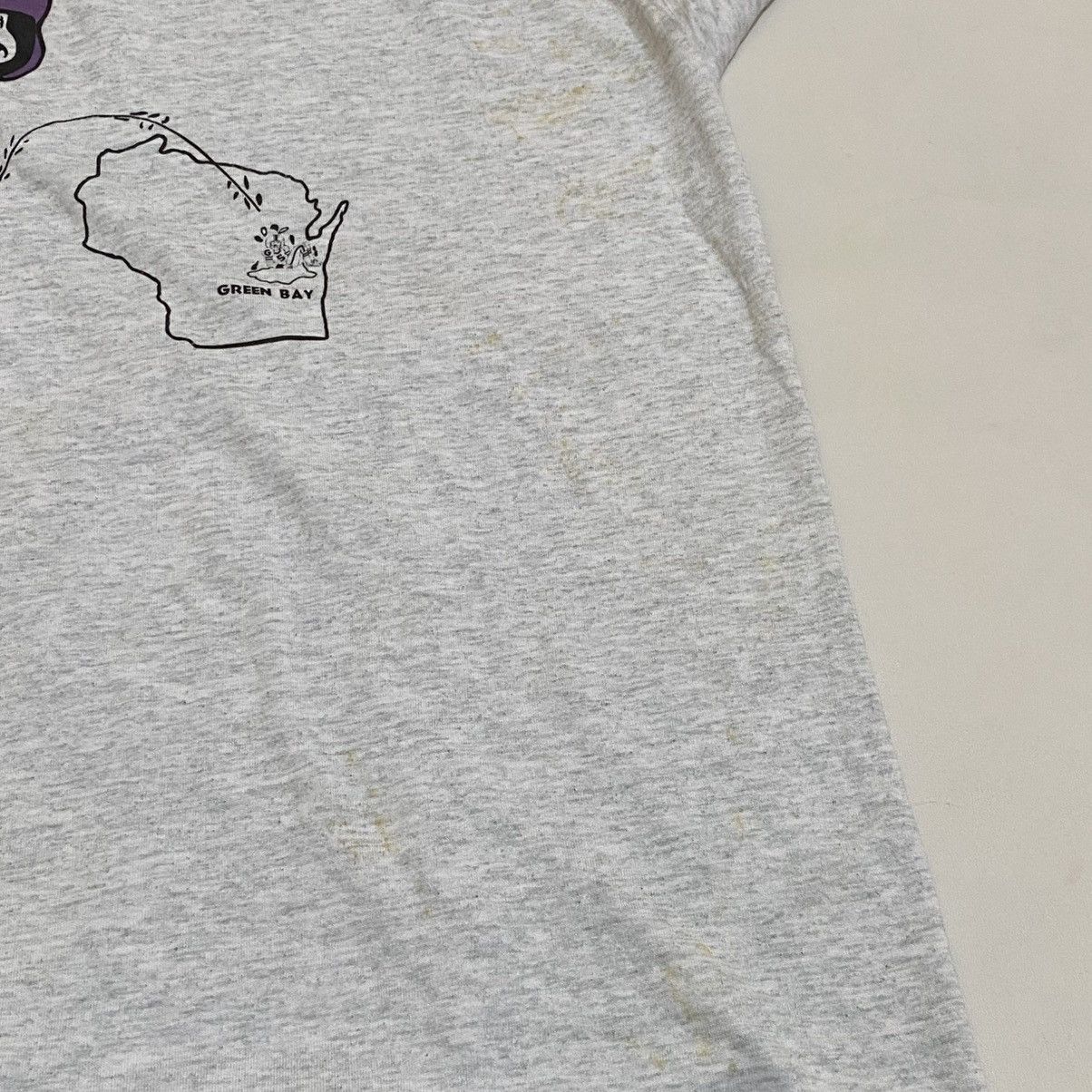 Vintage Vintage art Parody Sportswear Green Bay Tshirt NFL Funny Size US XL / EU 56 / 4 - 5 Thumbnail