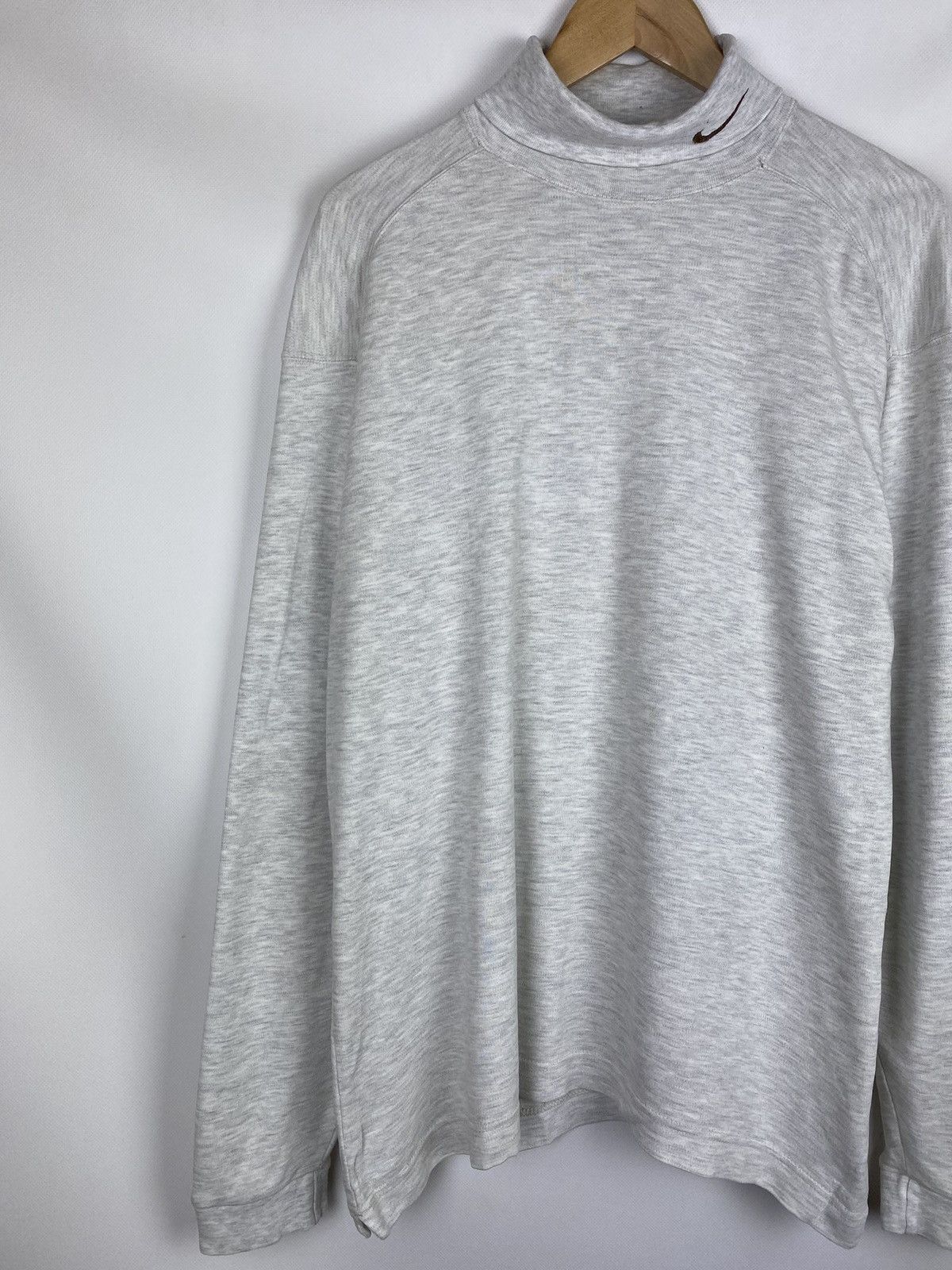 Nike VTG Y2K Nike Swoosh turtleneck sweatshirt size M Size US M / EU 48-50 / 2 - 2 Thumbnail