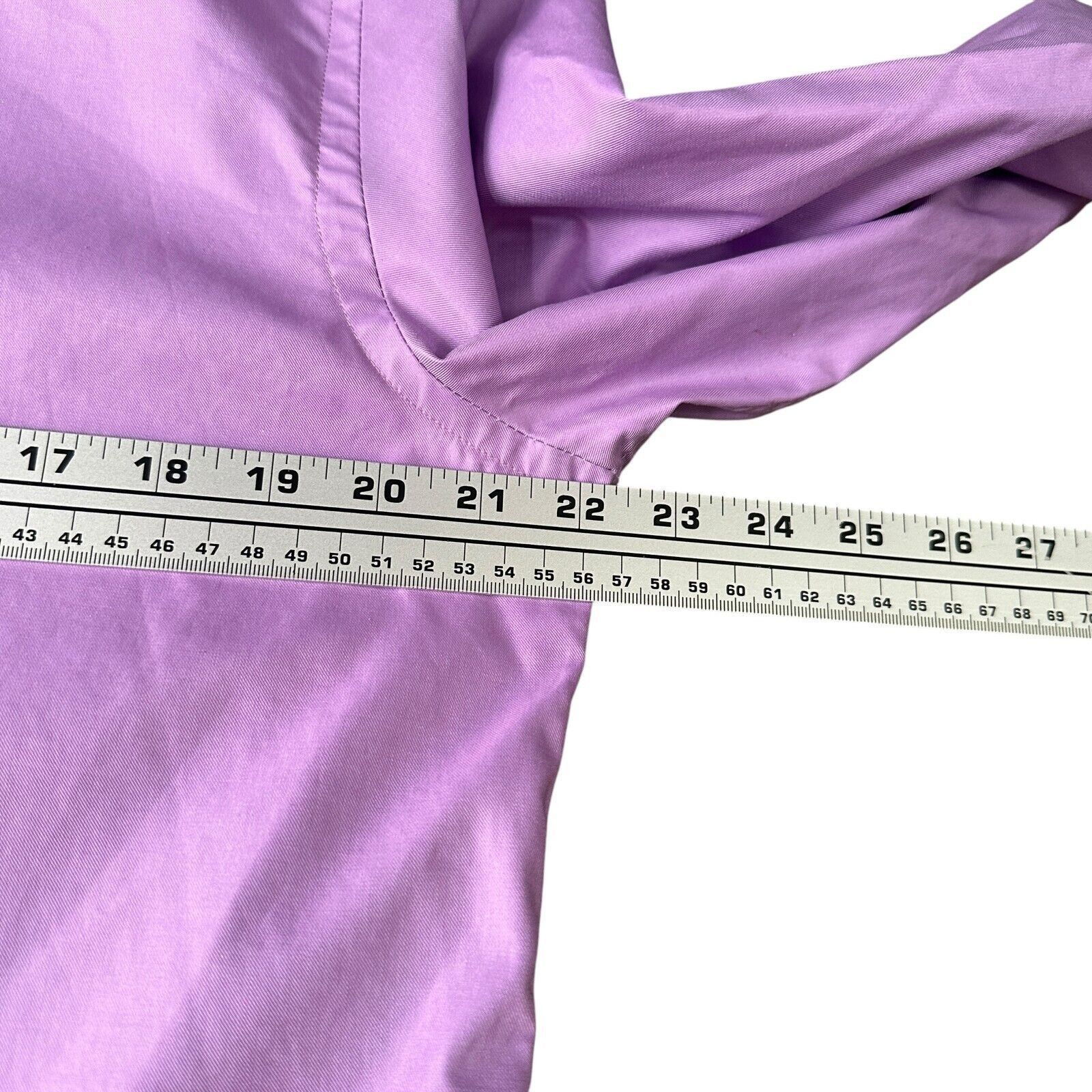 Emporio Armani Emporio Armani Shirt Mens Large Purple Long Sleeve Button Up Size US L / EU 52-54 / 3 - 7 Thumbnail