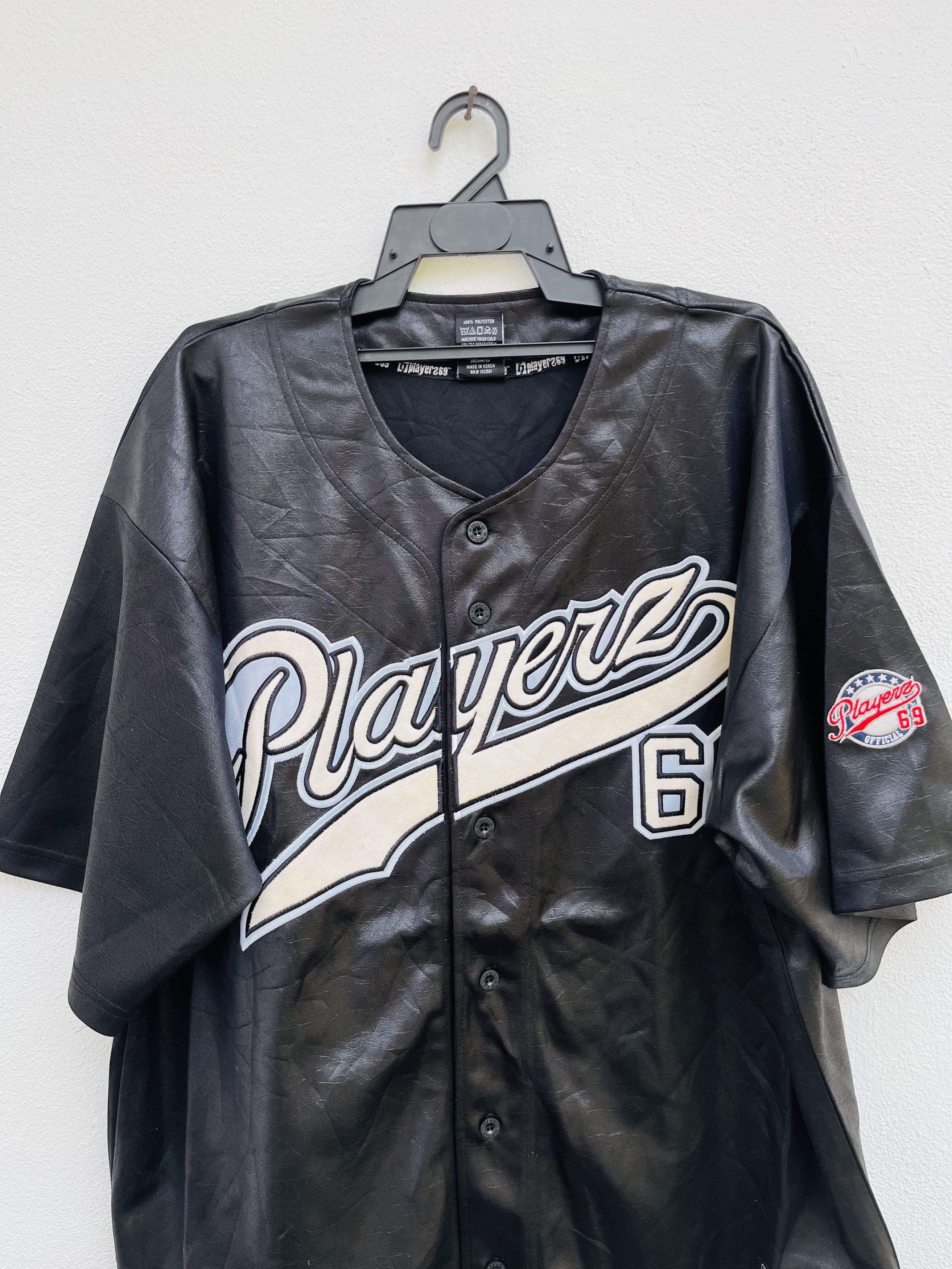 Japanese Brand Vintage Playerz 69 Hip Hop Streetwear Fashion Style Size US XL / EU 56 / 4 - 3 Thumbnail