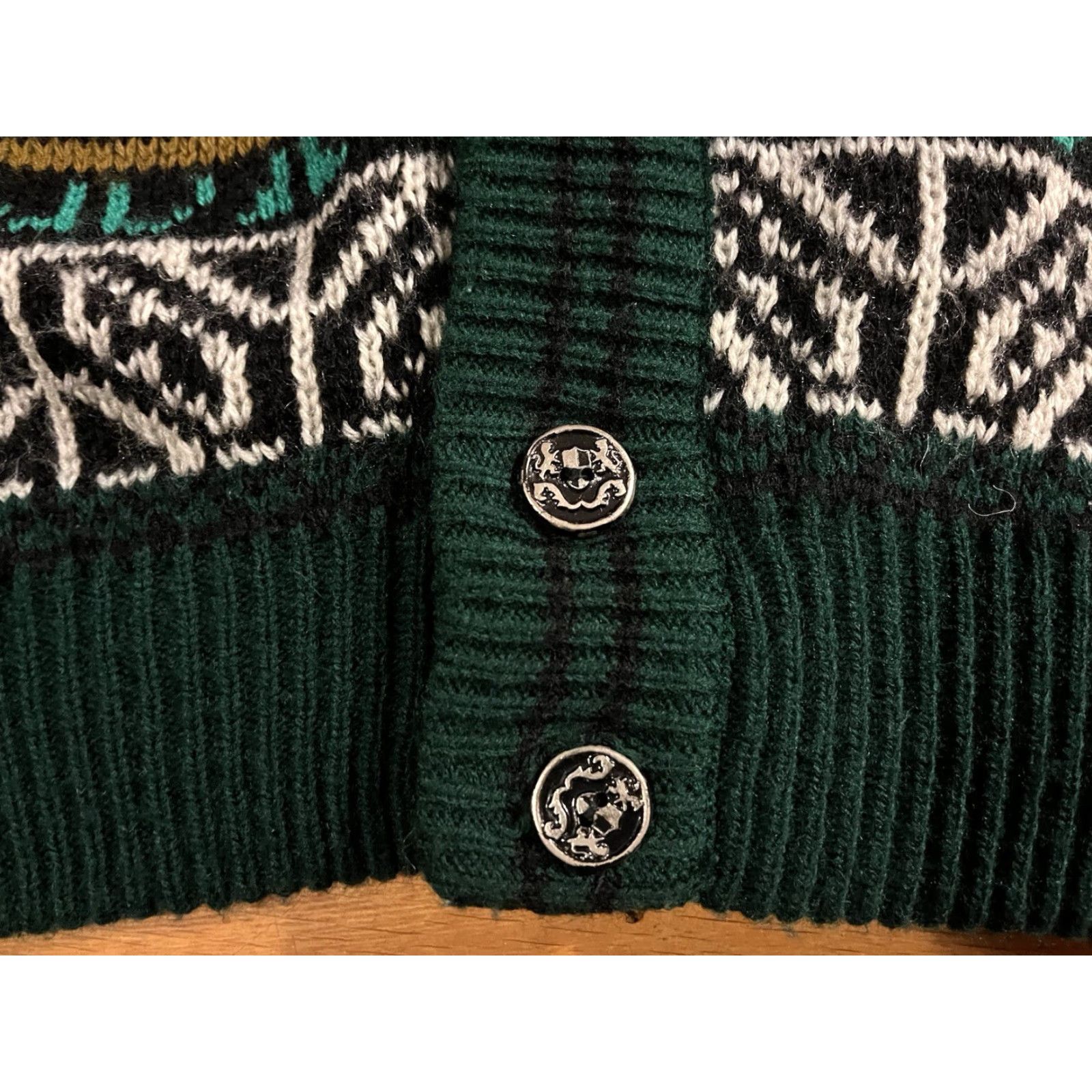 Vintage VINTAGE Suzer Disco Skater Cardigan Sweater Men’s XL Green Cardigan Knit 80s Retro Mens Size US XL / EU 56 / 4 - 6 Thumbnail