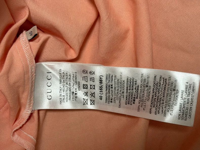 Gucci GucciLight pink with beige short sleeves 2503-Nextarrow Size XS / US 0-2 / IT 36-38 - 9 Thumbnail