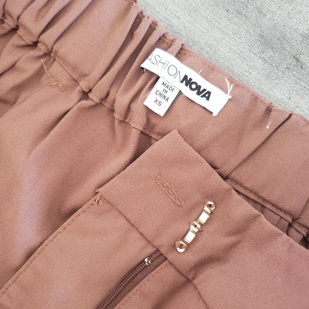 Fashion Nova Chocolate Classic FN High Waisted Pant Size 26" / US 2 / IT 38 - 3 Thumbnail