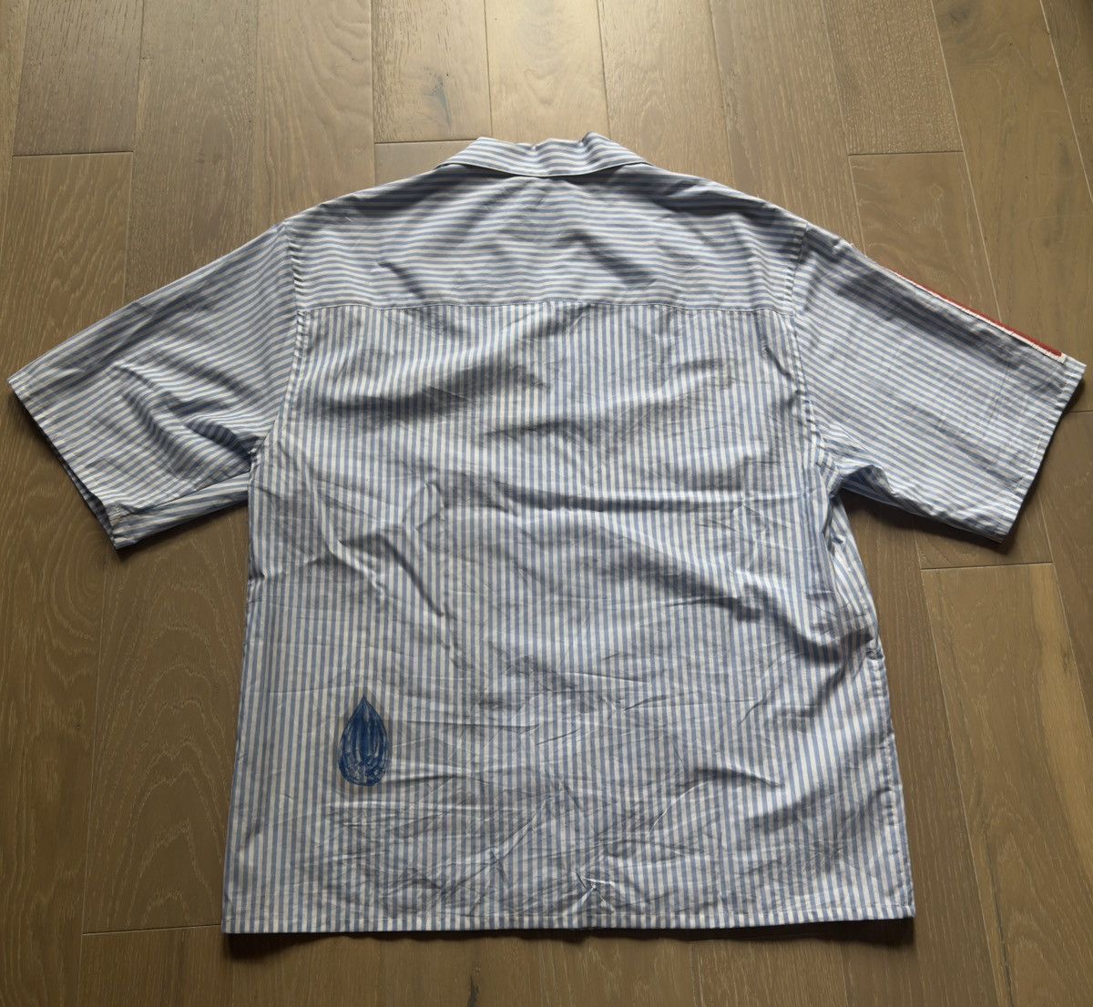 Marni Marni Striped Patchwork Shirt Size US M / EU 48-50 / 2 - 4 Thumbnail