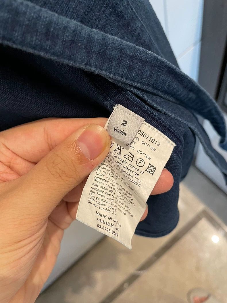 Visvim visvim 16ss Blue Dye Taoist Robe 2505-Nextarrow Size US M / EU 48-50 / 2 - 3 Thumbnail