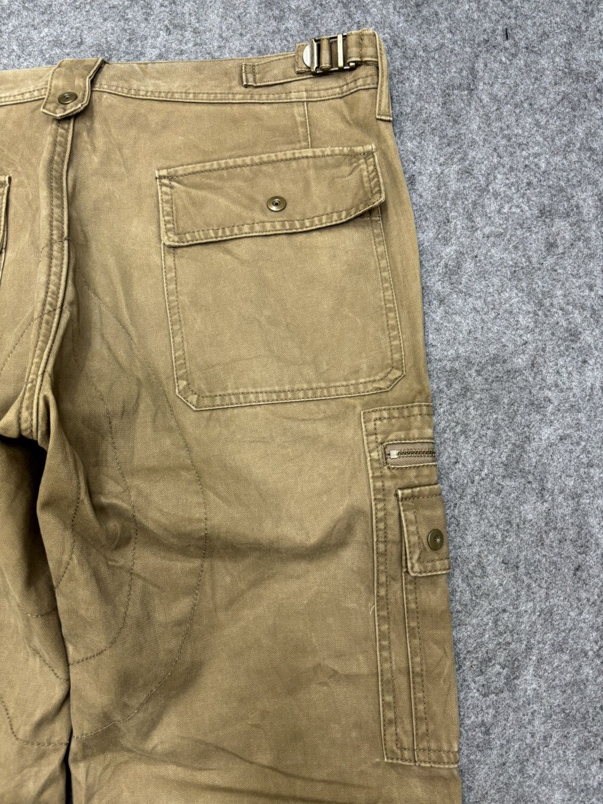 ABAHOUSE 💥Multipockets💥Sick Style Military Abahouse Cargo Pant F639 Size US 33 - 12 Thumbnail