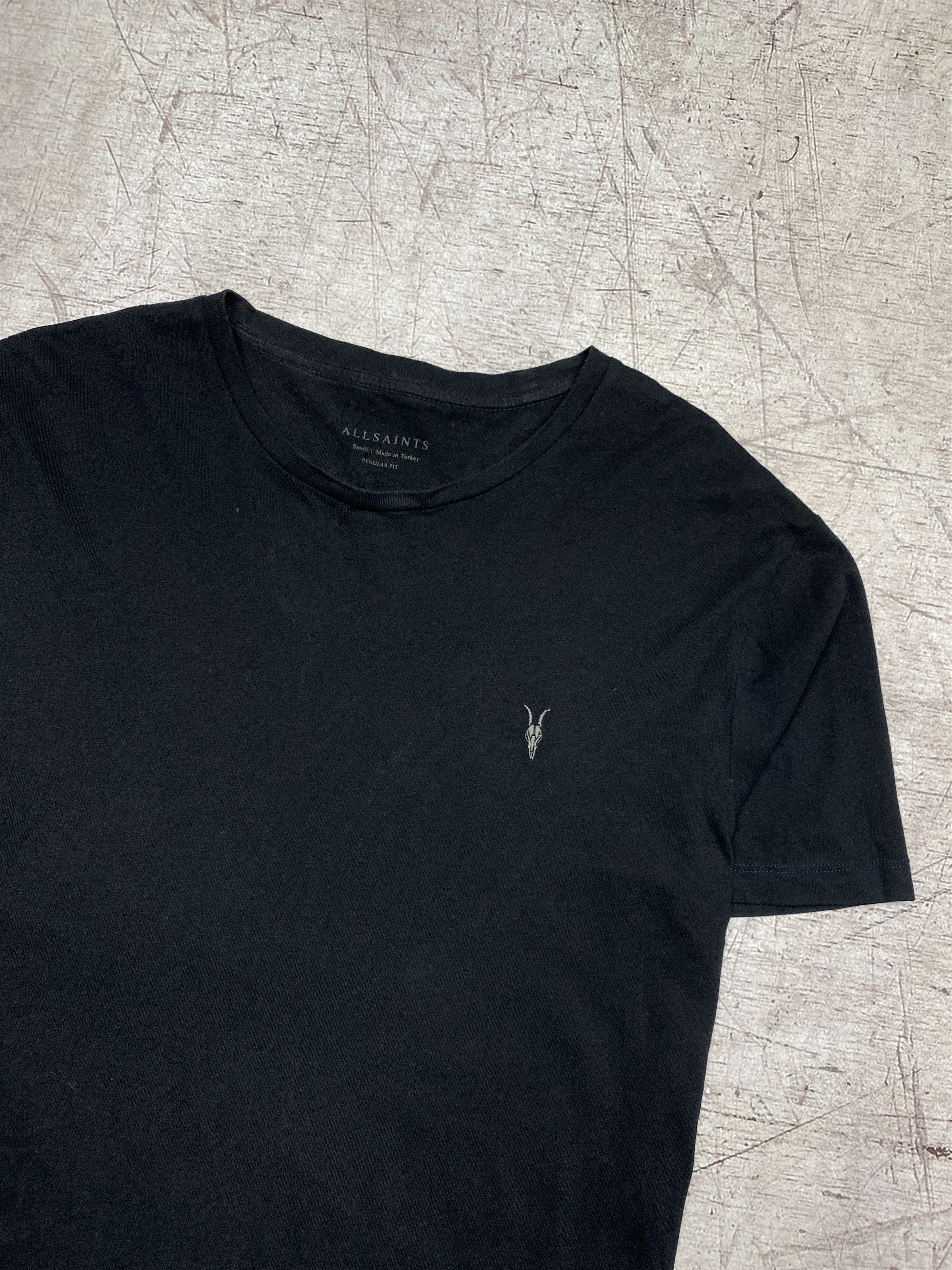 Allsaints × Vintage Allsaint Vintage Mens Brace Tonic Crew Neck T-Shirt Size US S / EU 44-46 / 1 - 2 Thumbnail