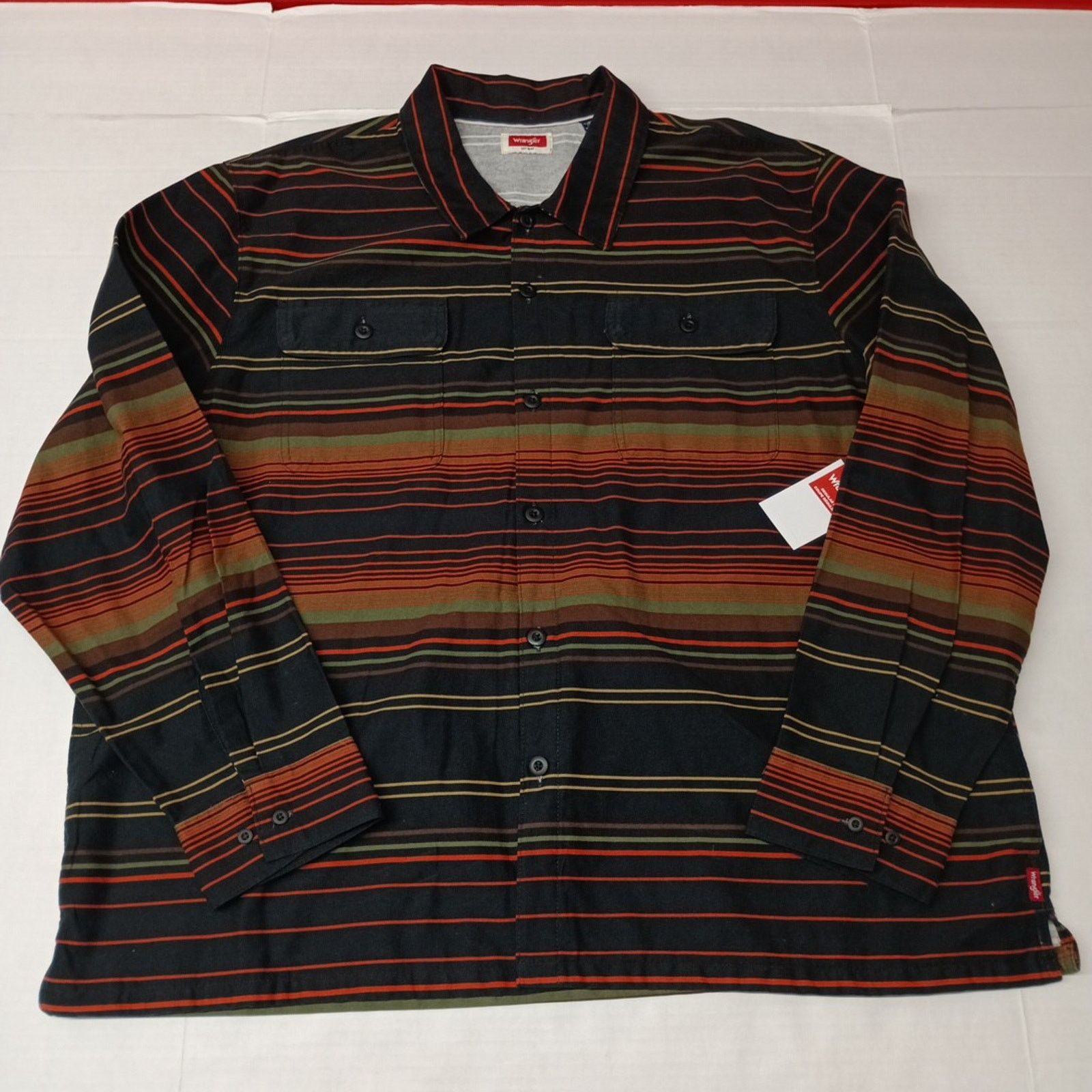 Wrangler Wrangler Jacket Overshirt Outdoor Shacket Size 3XL Caviar Size US XXL / EU 58 / 5 - 1 Thumbnail