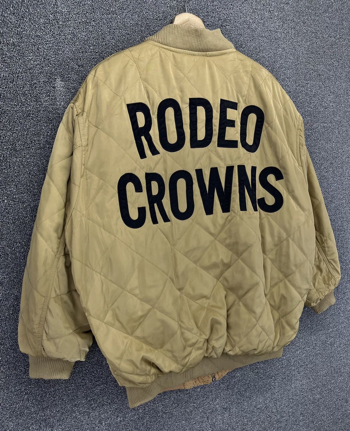 Japanese Brand Vintage Rodeo Crown Spellout Rare Reversible Hooded Jacket Size US L / EU 52-54 / 3 - 2 Thumbnail