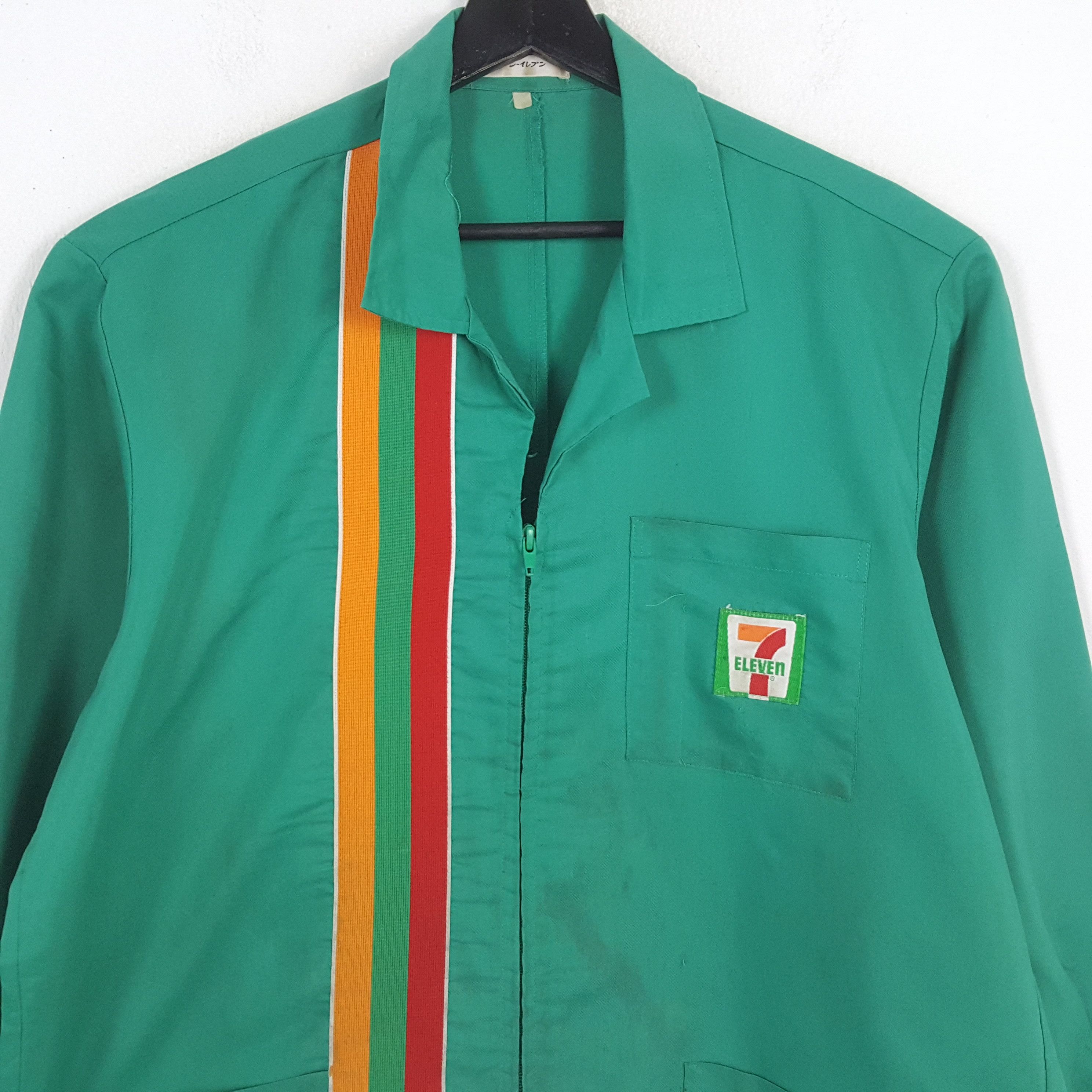 Japanese Brand 7 ELEVEn Japanese Workers Working Uniform Jacket Size US L / EU 52-54 / 3 - 2 Thumbnail
