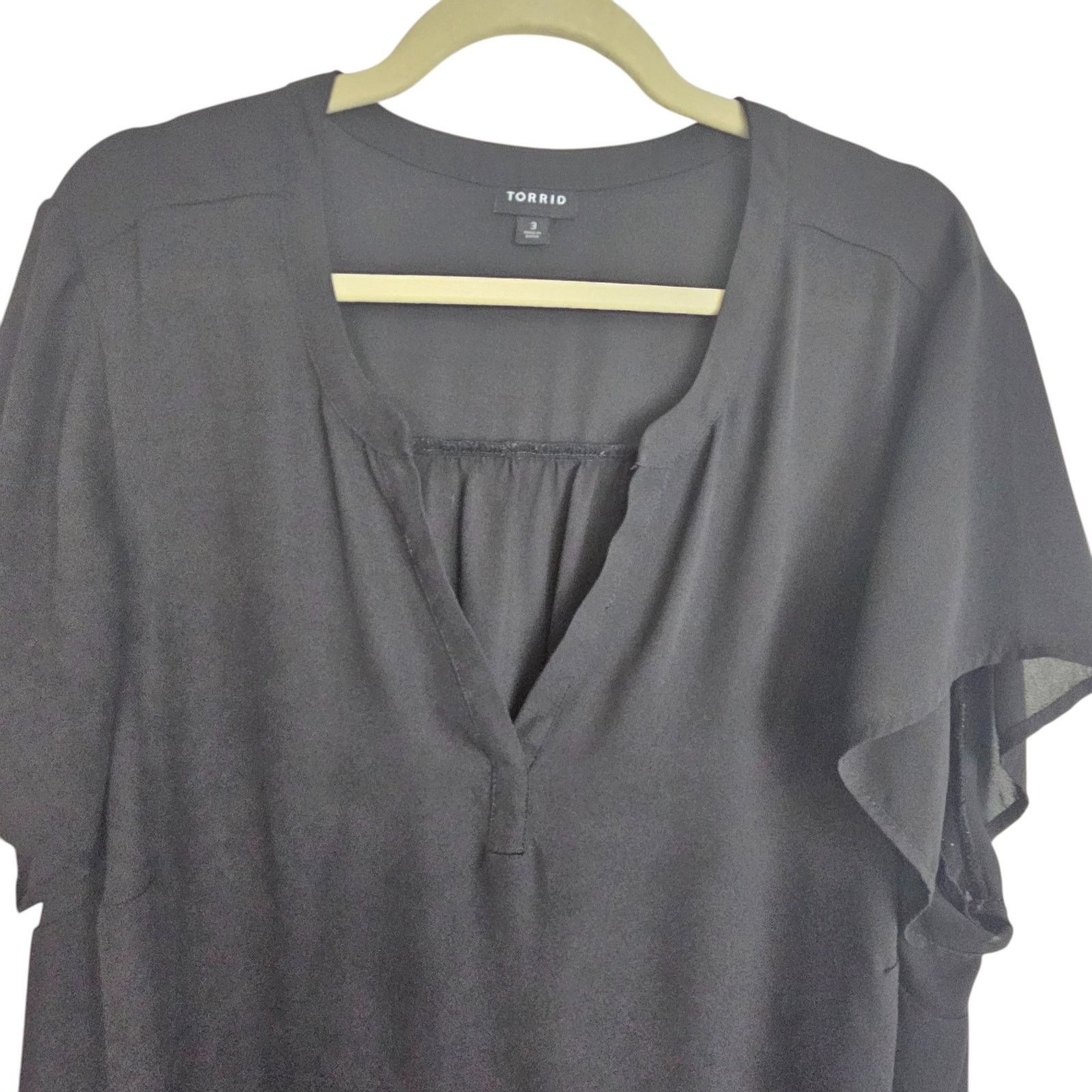 Corridor Torrid Classic Pullover Blouse Plus Size 3X Minimalist Size 3XL / US 20-22 - 2 Thumbnail