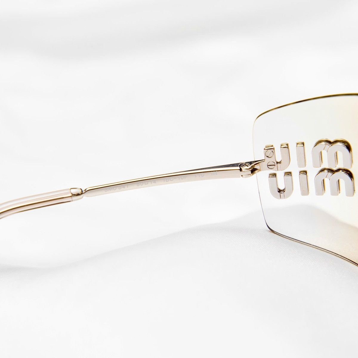 Miu Miu MIU MIU 0MU 54YS 1BC10F SUNGLASSES Size ONE SIZE - 5 Thumbnail