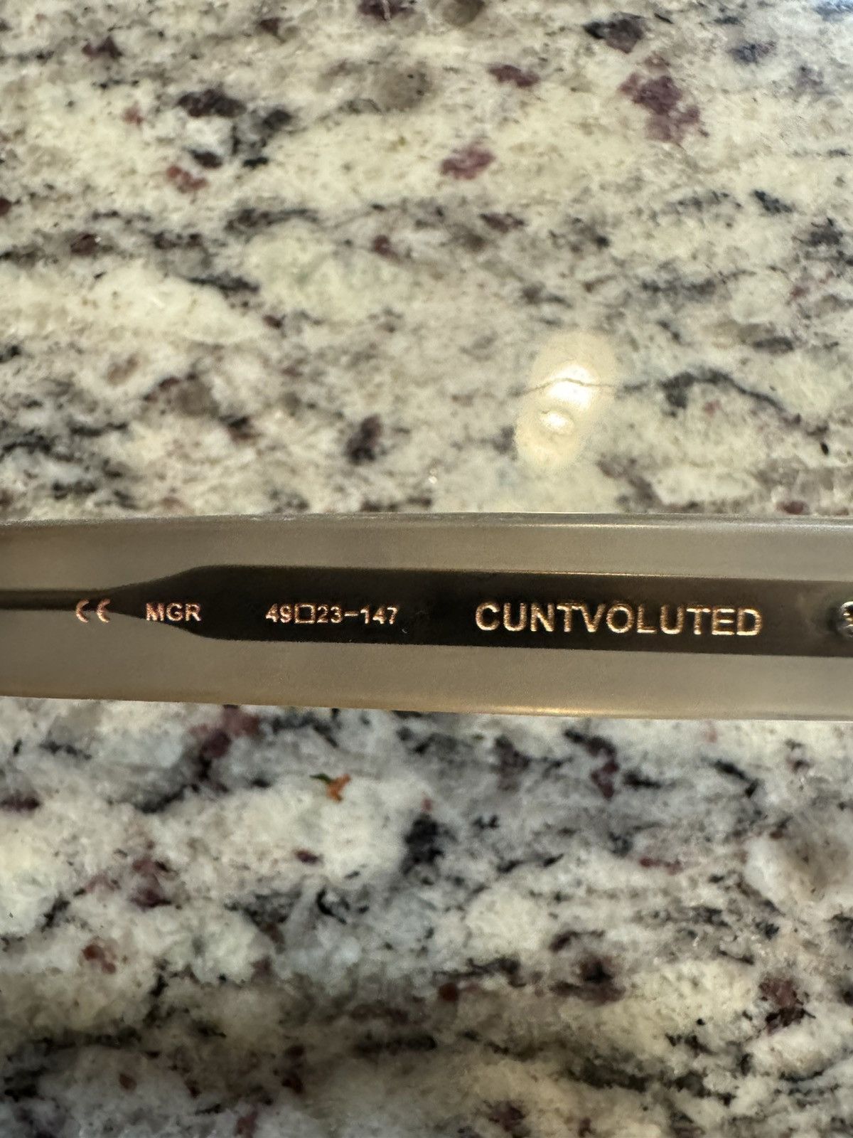 Chrome Hearts Chrome Hearts cuntvoluted glasses Size ONE SIZE - 5 Thumbnail
