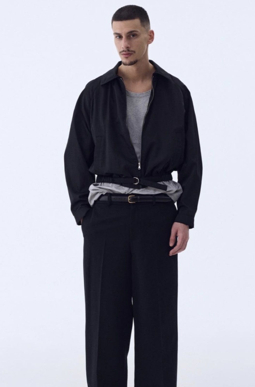RECTO RECTO 23SS Nylon Bowling Jumper Jacket Black XL Size US XL / EU 56 / 4 - 3 Thumbnail