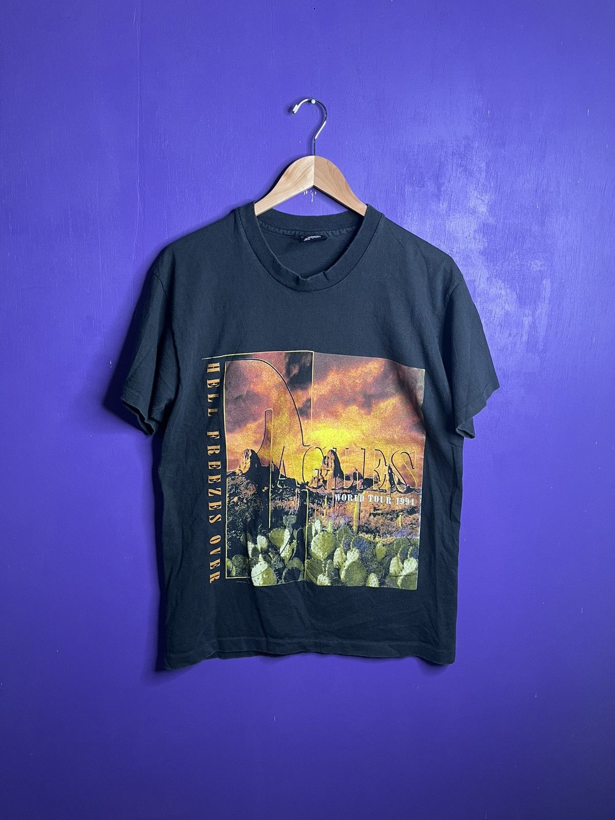 Band Tees × Vintage Vintage 1994 The eagles hell freezes over tour tee Size US L / EU 52-54 / 3 - 1 Thumbnail
