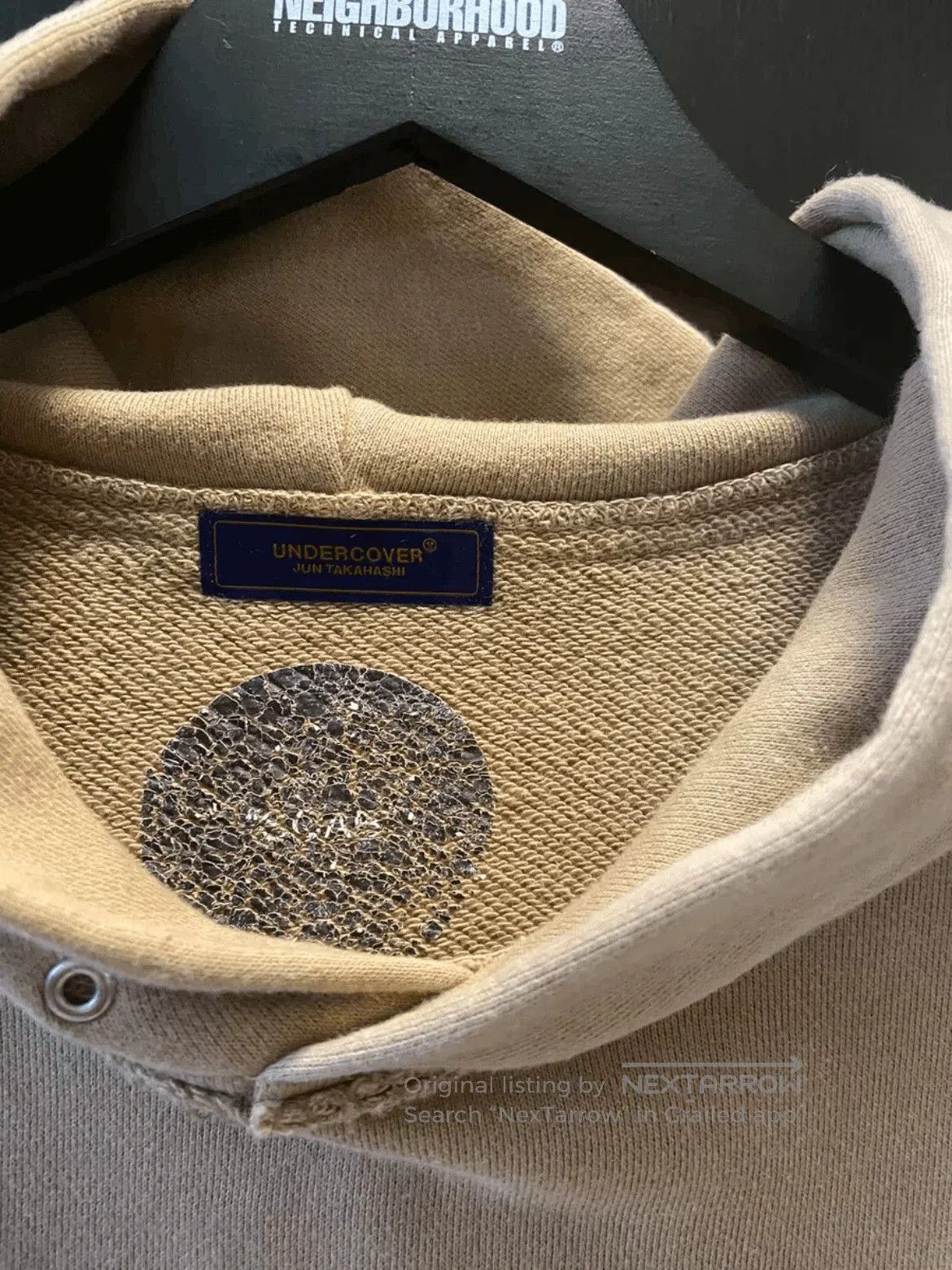 Undercover Sz 2 UNdercover 16SS SCAB GIZ Half Sleeves Hoodie. Size US M / EU 48-50 / 2 - 5 Thumbnail