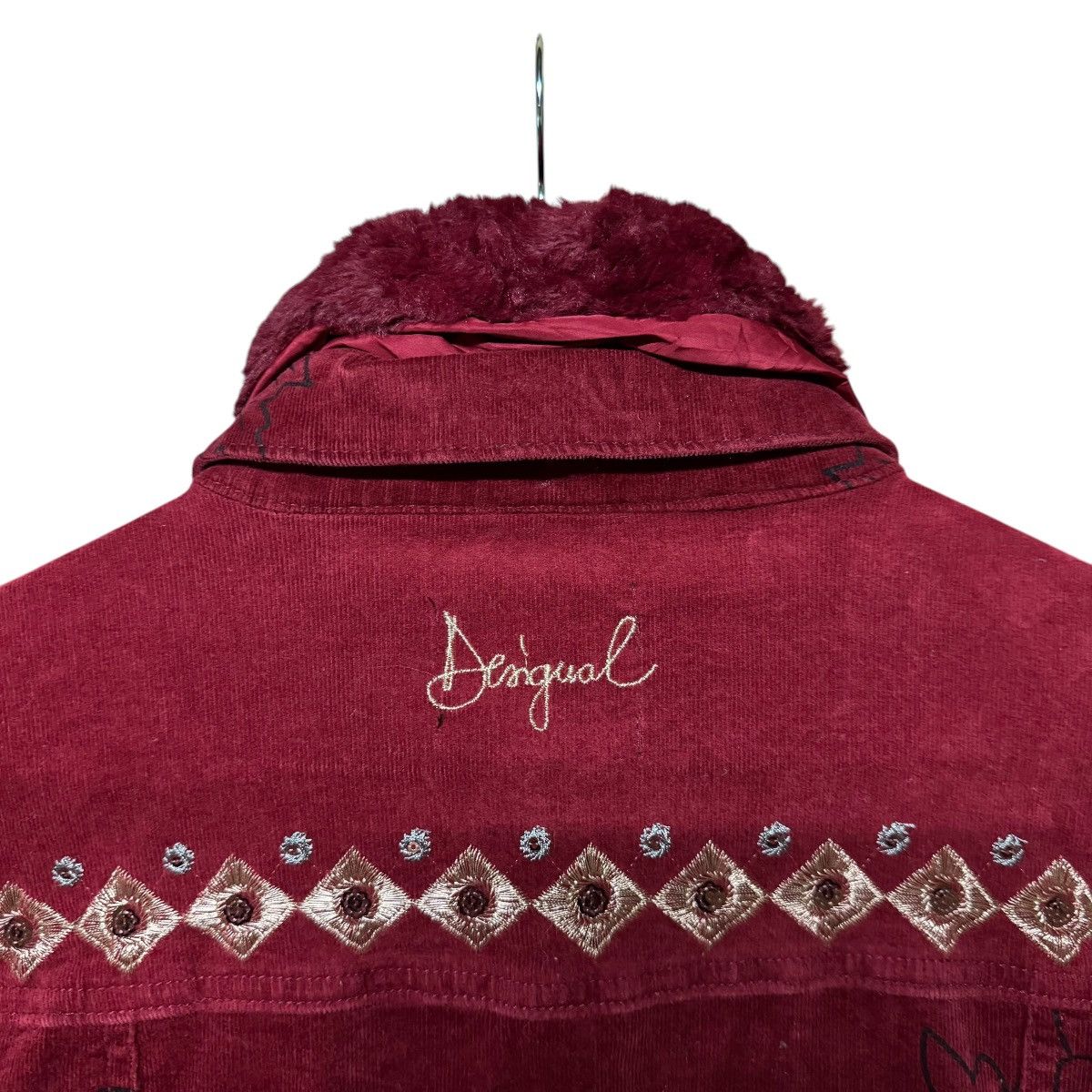 Desigual Nice Design Desigual Corduroy Trucker Jacket Size M / US 6-8 / IT 42-44 - 7 Thumbnail