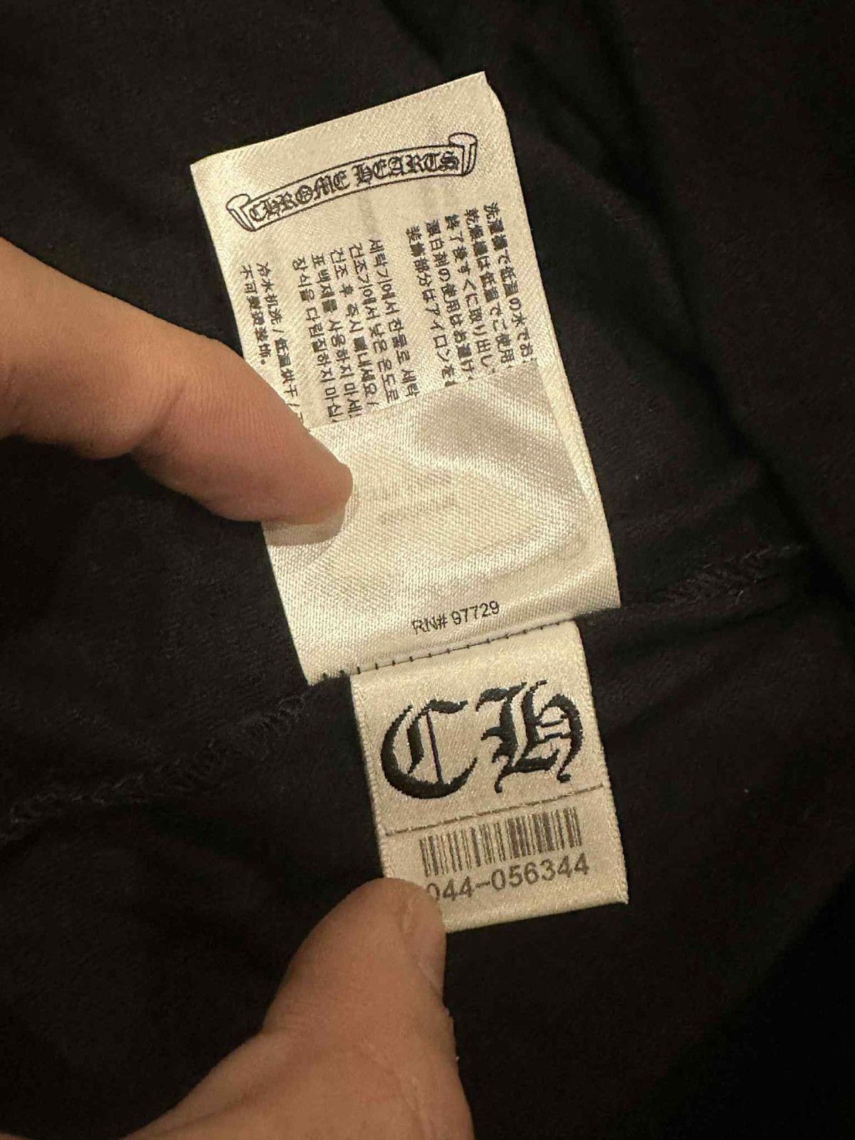 Chrome Hearts CHROME HEARTS LONG SLEEVE POCKET CREW Size US M / EU 48-50 / 2 - 9 Thumbnail