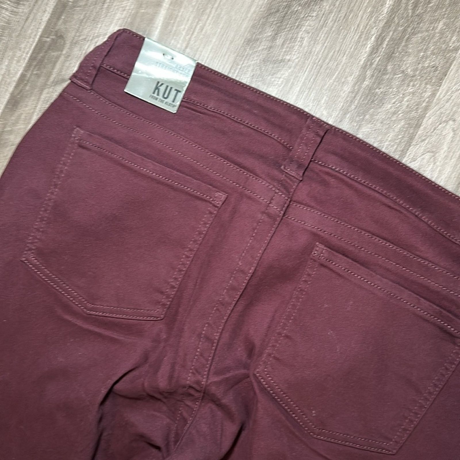 Other Kut From the Kloth Stevie Straight Leg Ankle Pant Jeans - 12 Size 34" / US 12 / IT 48 - 4 Thumbnail