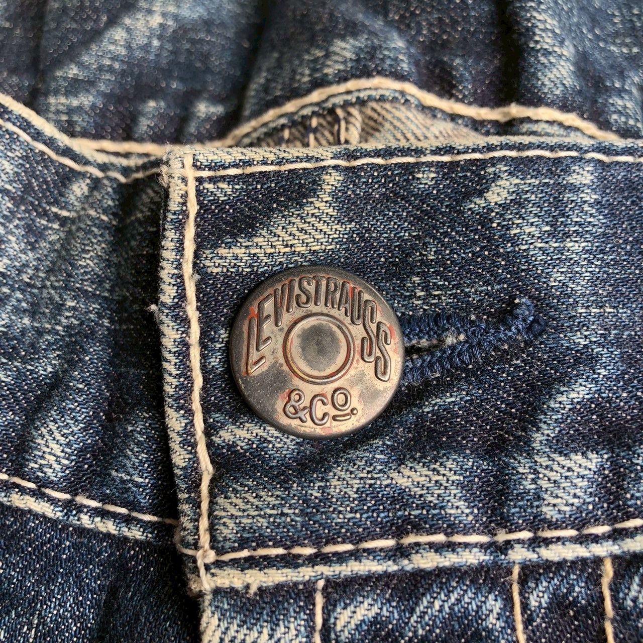 Levi's Vintage Levi’s Sashiko Boro Patch Distressed Denim W33 Size US 31 - 11 Thumbnail