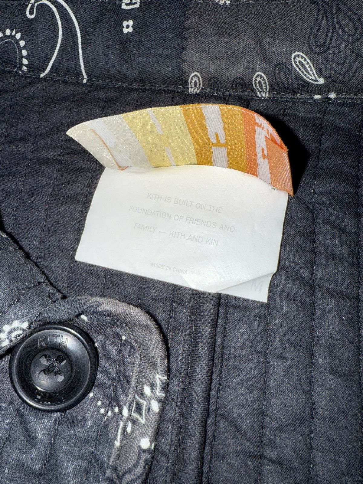 Kith Kith FW22 Prescott Quilted Trench Coat M Paisley Bandana Size US M / EU 48-50 / 2 - 4 Thumbnail
