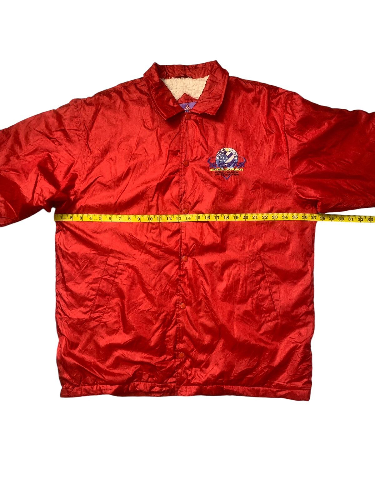 Japanese Brand Rare Design Justas The Amercan Style Sherpa Jackets Size US L / EU 52-54 / 3 - 9 Thumbnail