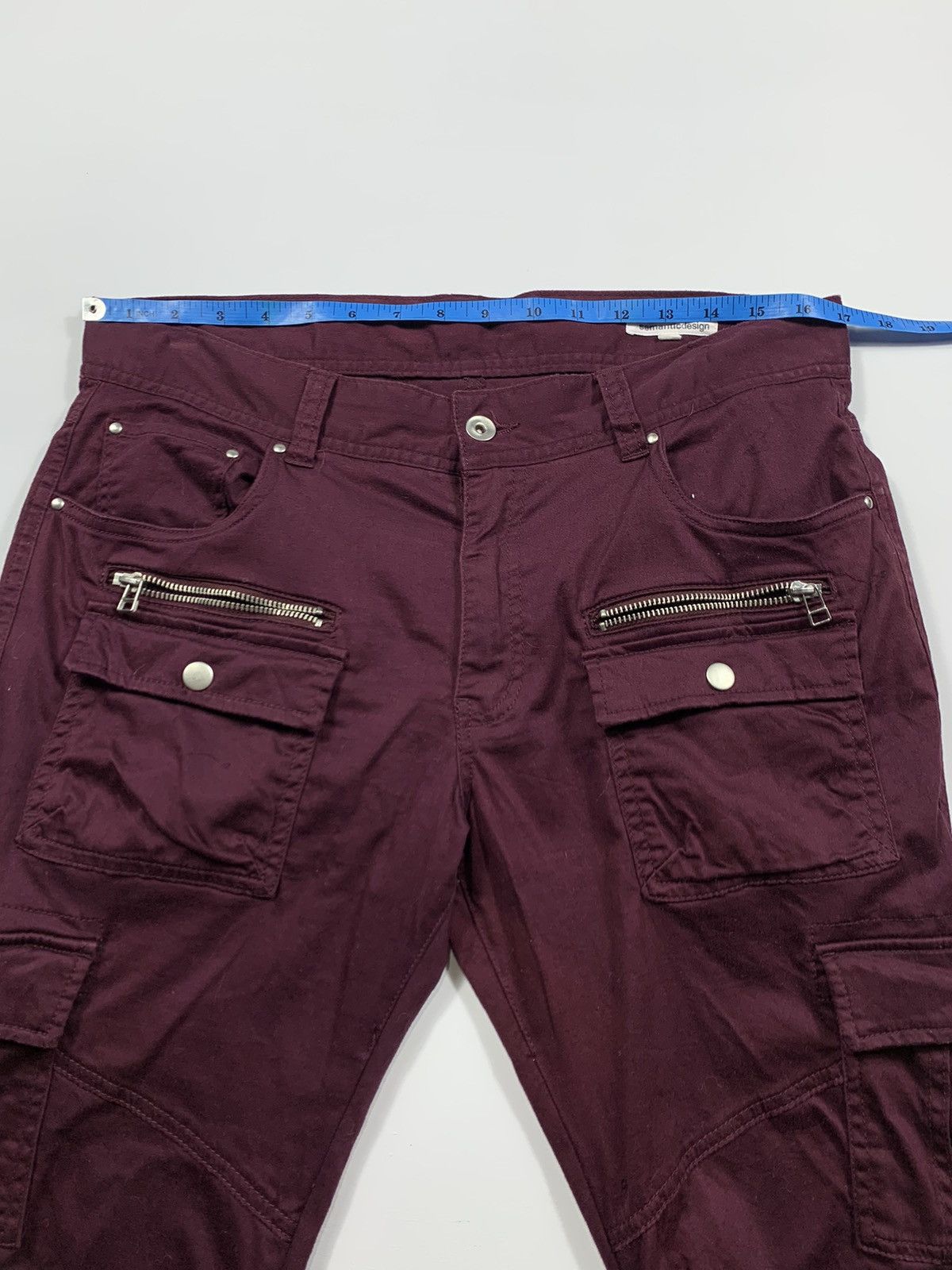 PPFM Semantic design Multi Pocket Ziper Bondage pants Size US 32 / EU 48 - 6 Thumbnail