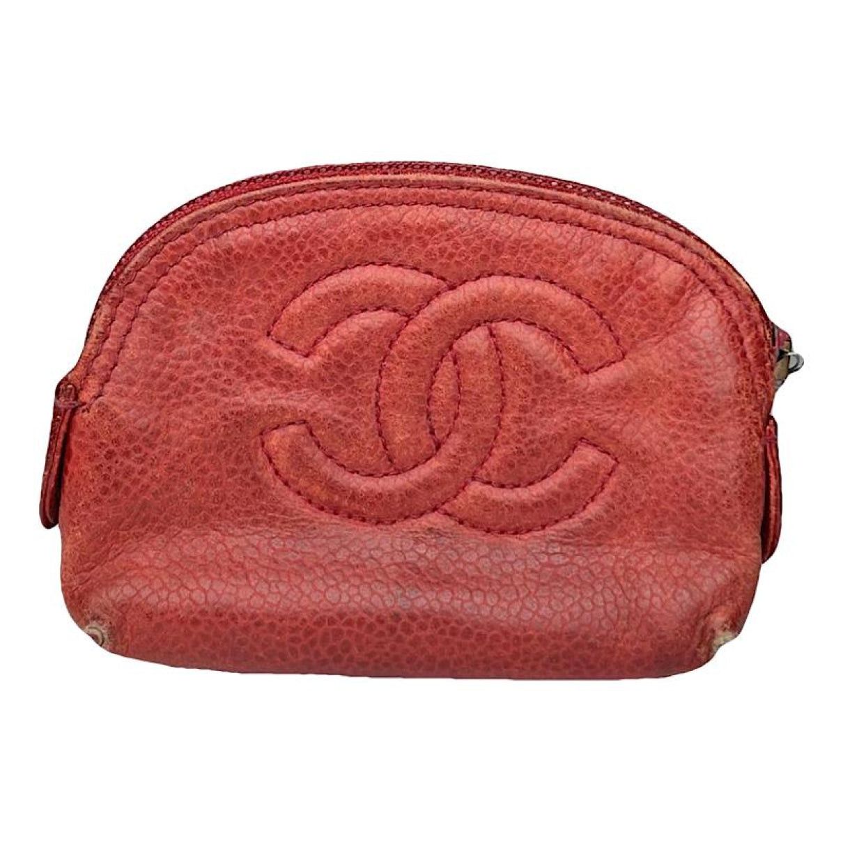 Chanel Red Leather Purse Size ONE SIZE - 1 Thumbnail
