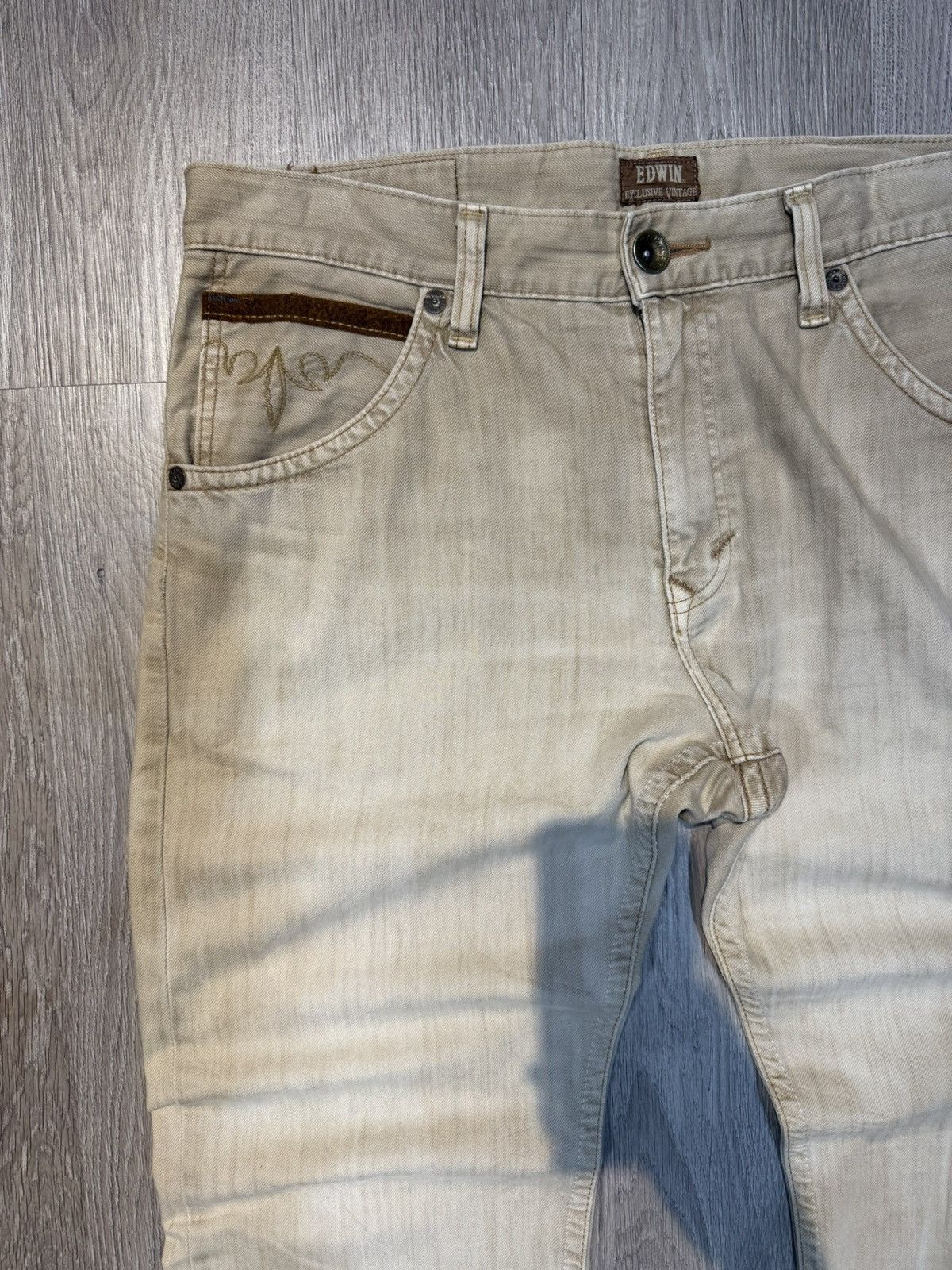 Edwin 90’s EDWIN RARE POCKET LOGO MULTI Y2K JAPANESE DENIM PANTS Size US 36 / EU 52 - 9 Thumbnail