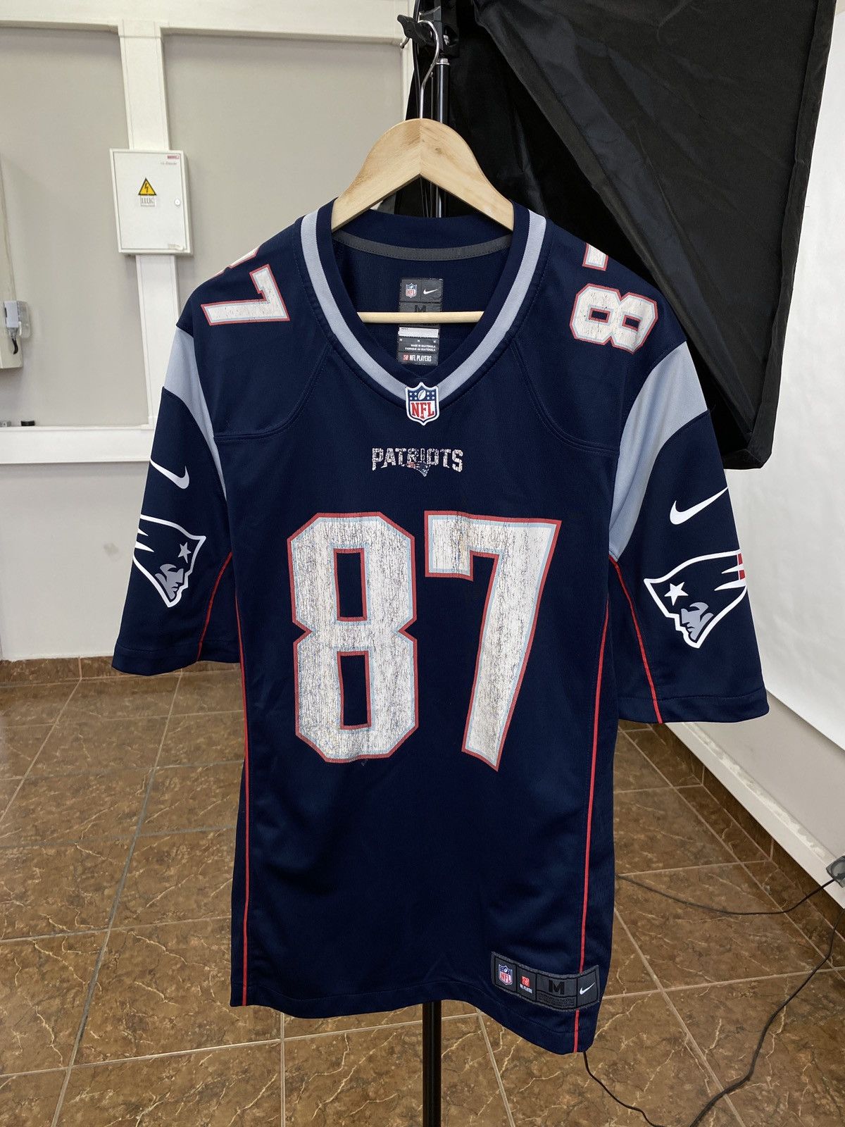 Nike Vintage Y2K Nike Patriots Gronkowski 87 Football Jersey Size US M / EU 48-50 / 2 - 1 Thumbnail