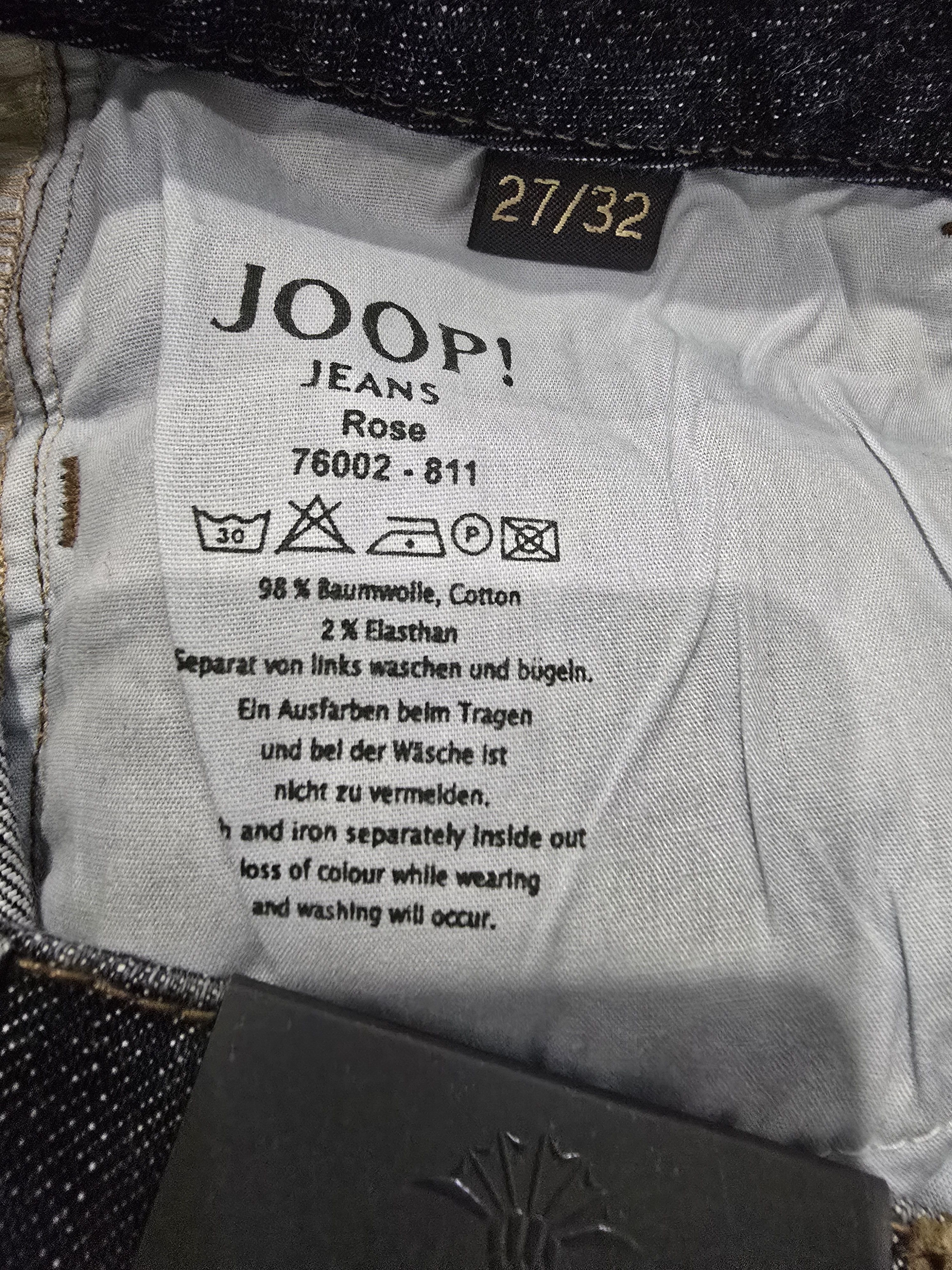 Joop! Joop! Jeans W27 L32 new Size 27" / US 4 / IT 40 - 5 Thumbnail