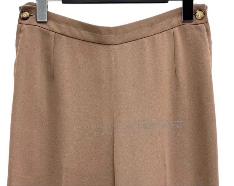 Hermes Hermes Artificial silk pants Size 25" / US 0 / IT 36 - 3 Thumbnail