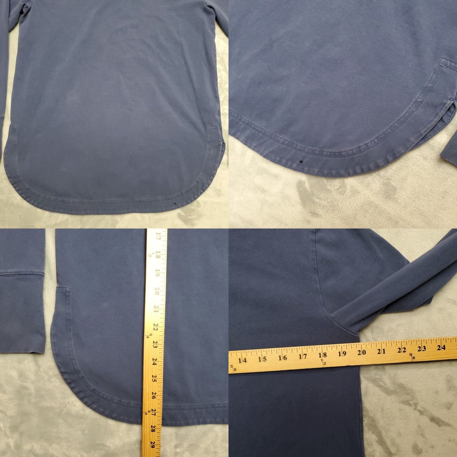 Life is Good VINTAGE Life is Good Hoodie Women M Blue Crusher Flex 4 Way Performance Optimist Outdoor Shirt Womens M Blue Logo Pattern Solid Hoodie Size M / US 6-8 / IT 42-44 - 8 Thumbnail