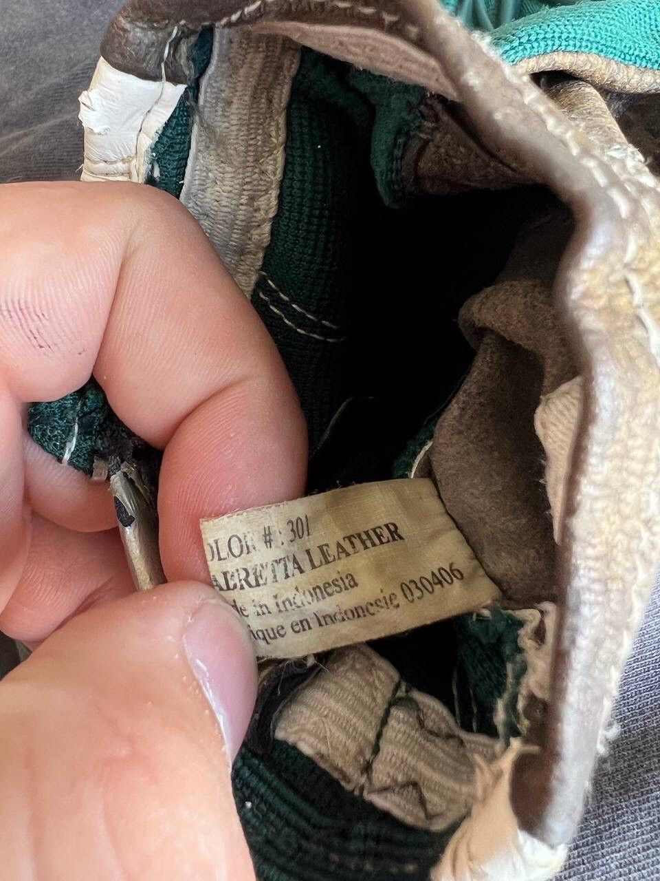 Nike 2000s Nike y2k Drill Gloves Forest Dark Green Geometric RARE Size ONE SIZE - 9 Thumbnail
