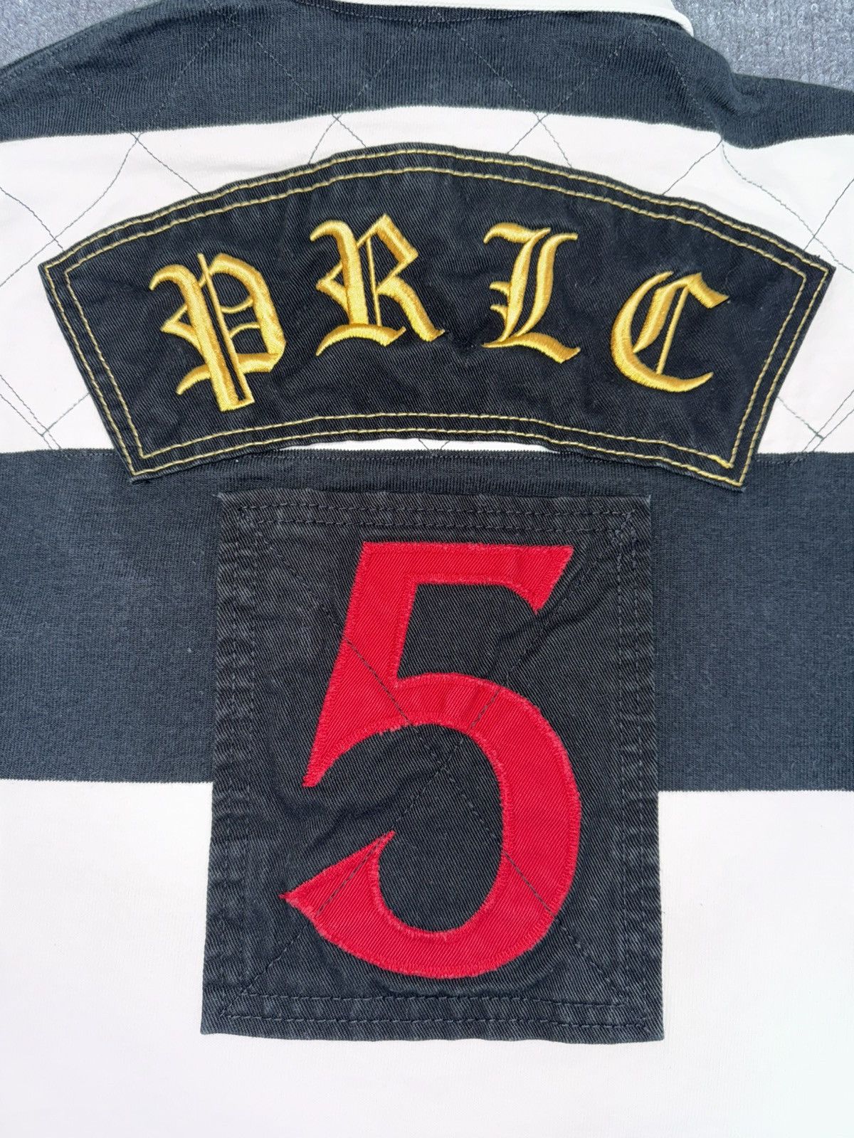 Polo Ralph Lauren Vintage Polo Ralph Lauren PRLC Rugby Shirt Crest Size US L / EU 52-54 / 3 - 7 Thumbnail