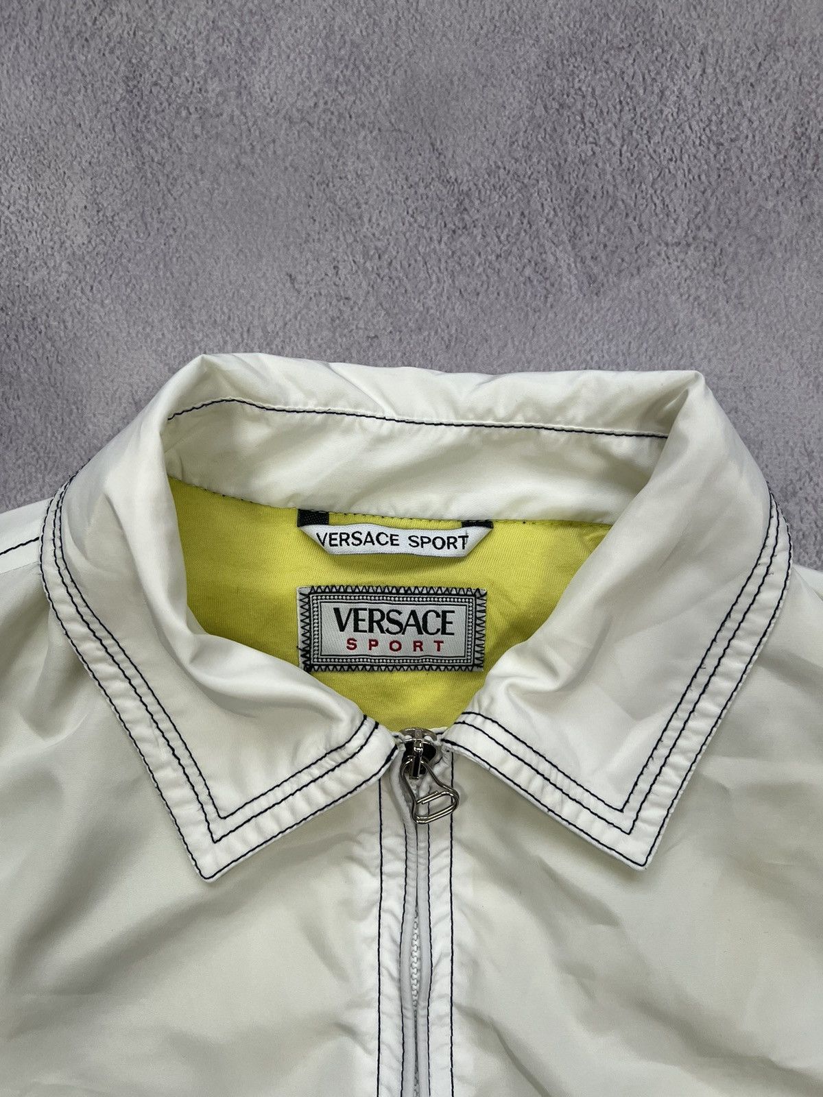 Versace Vintage Versace Sport Harington Bomber Jacket Mens XL Size US XL / EU 56 / 4 - 5 Thumbnail