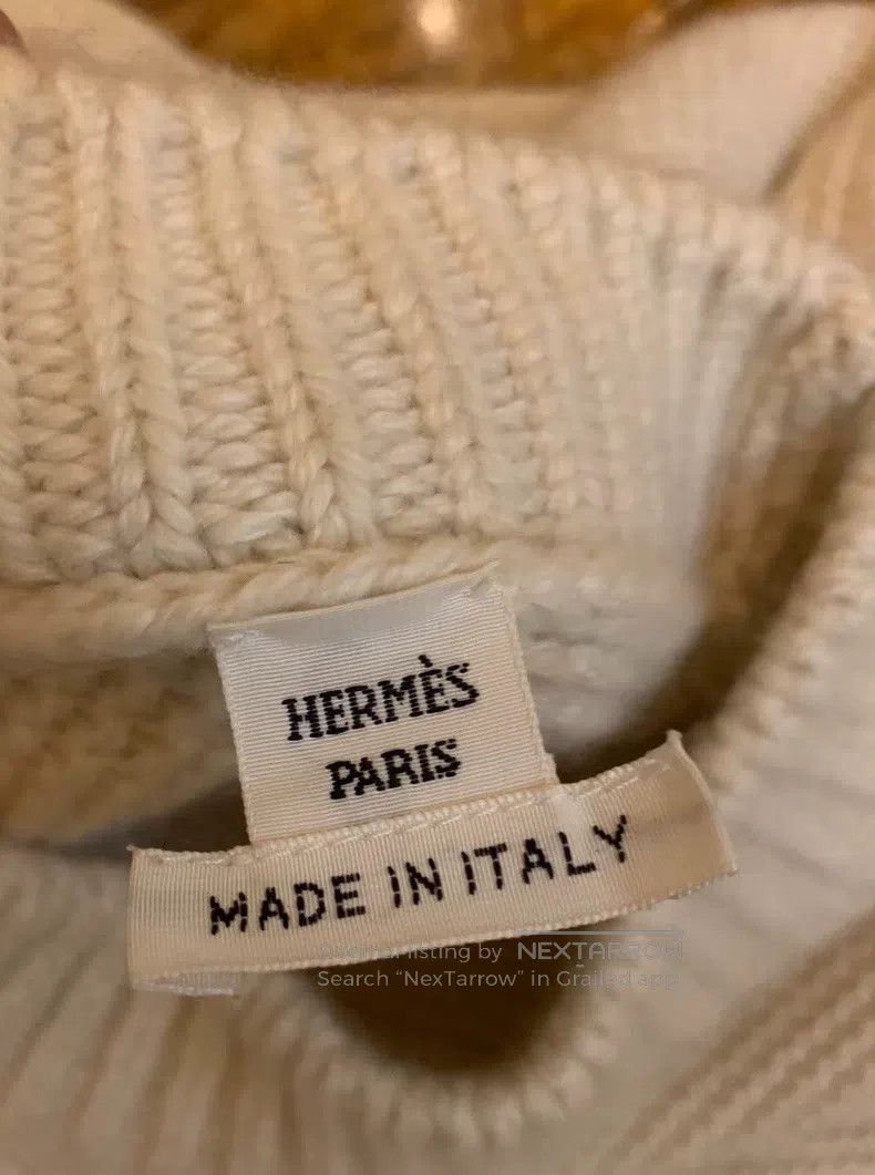 Hermes Hermes All Cashmere Sweater Size XS / US 0-2 / IT 36-38 - 2 Thumbnail