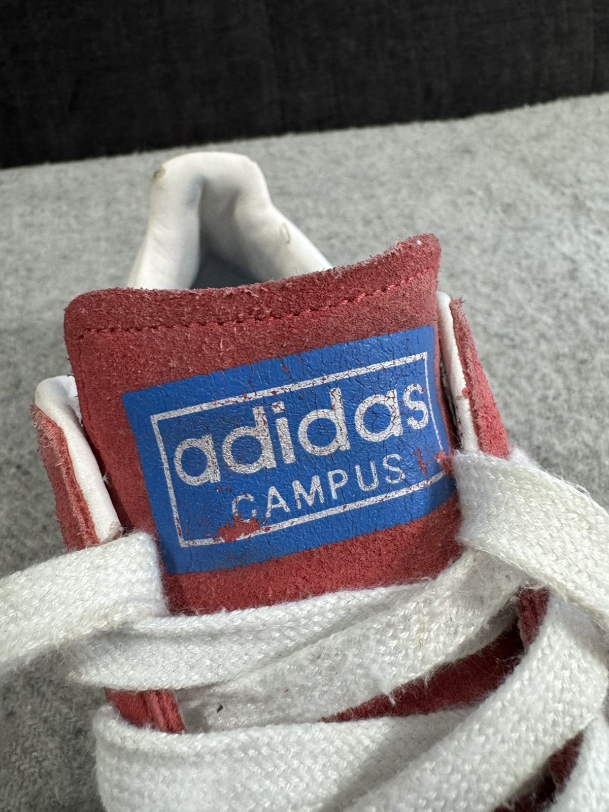 Adidas × Vintage Adidas Campus 2005 Vintage OG 00s red suede rare 36 sneakers Size US 4 / IT 34 - 10 Thumbnail