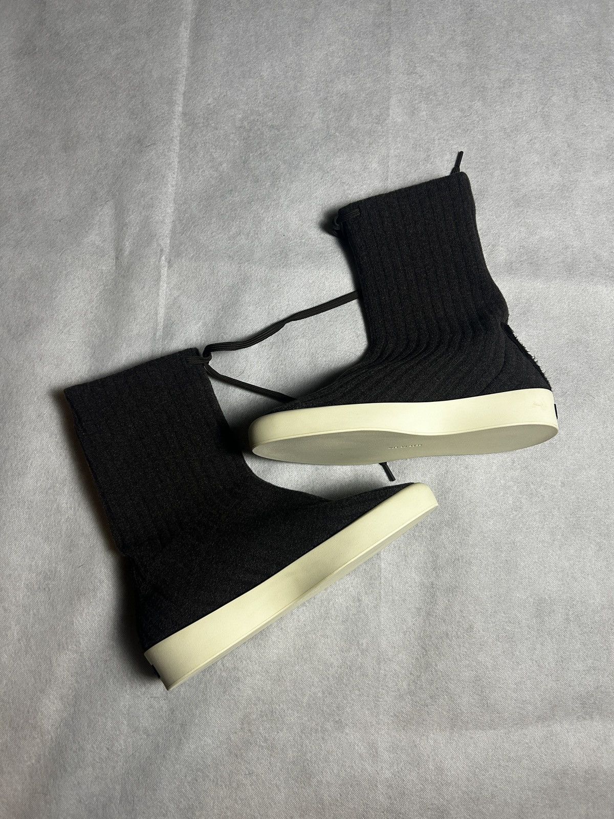 Fear of God Fear Of God Brown Moc Knit Sneakers Size US 13 / EU 46 - 5 Thumbnail