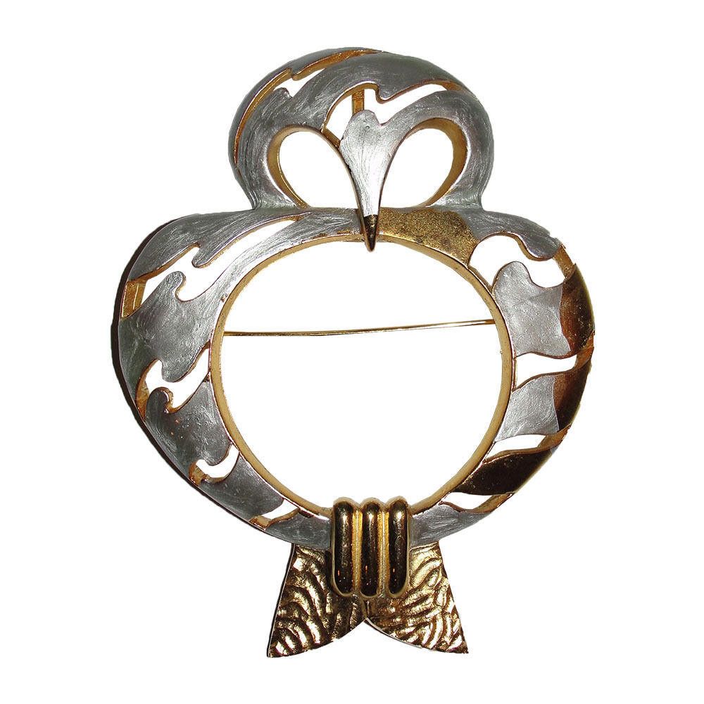 Pierre Cardin Runway Pierre Cardin Statement Enamel Owl Pin Size ONE SIZE - 1 Thumbnail