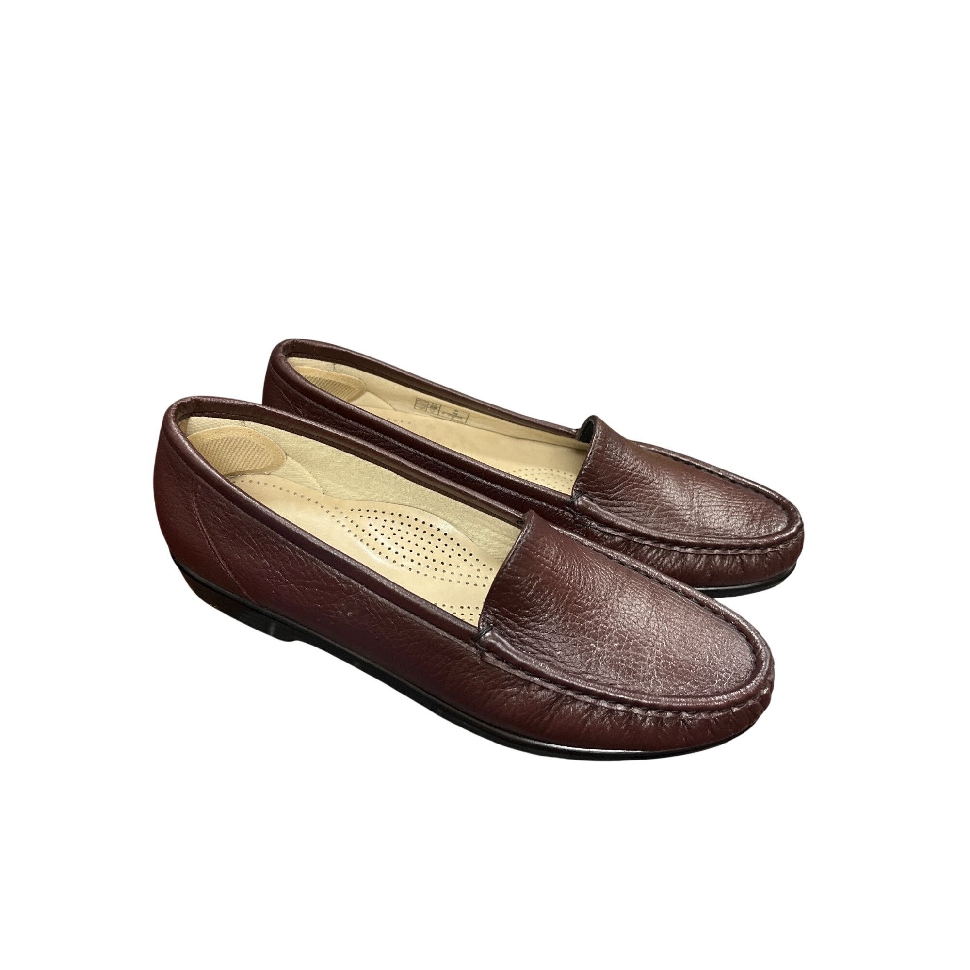 SAS SAS Tripad Comfort wms brown leather pebbled loafer sz 9N SK Size US 9 / IT 39 - 15 Thumbnail