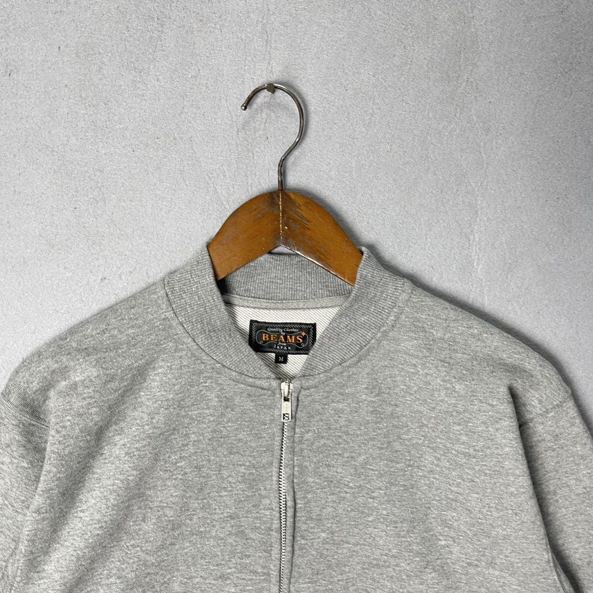 Beams Plus BEAMS Japan Zip-Up Sweatshirt Jacket Size US M / EU 48-50 / 2 - 2 Thumbnail