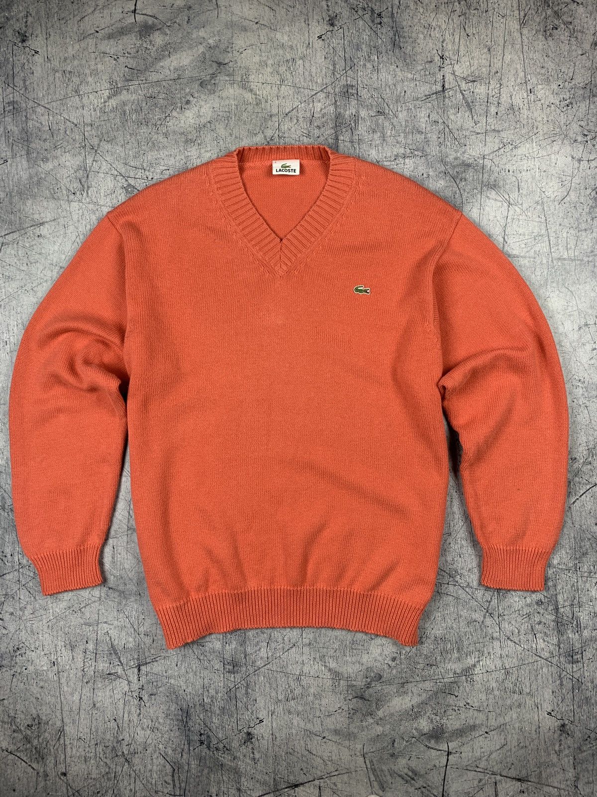 Lacoste Vintage Lacoste Knitted Sweater Embroidered Logo 90s Size US M / EU 48-50 / 2 - 10 Thumbnail