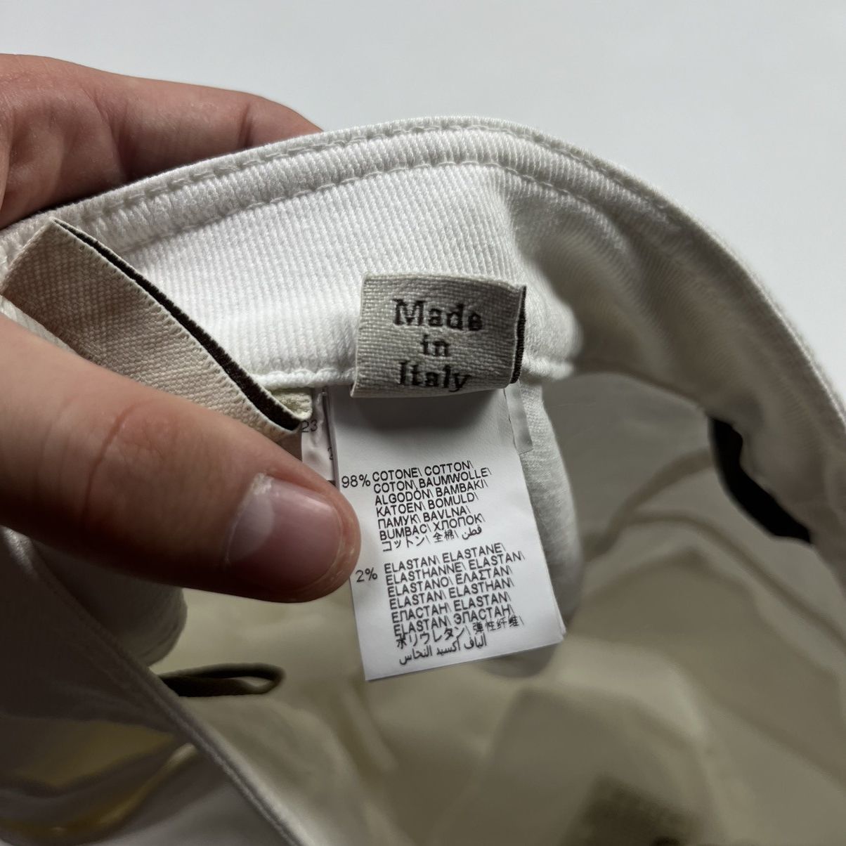 Brunello Cucinelli Brunello Cucinelli Luxury Denim Jeans Made in Italy White Size 32" / US 10 / IT 46 - 11 Thumbnail