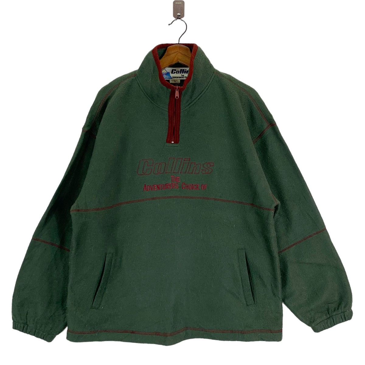 Vintage Vintage Collins The Adventures Fleece Outdoor Jacket Size US L / EU 52-54 / 3 - 1 Thumbnail