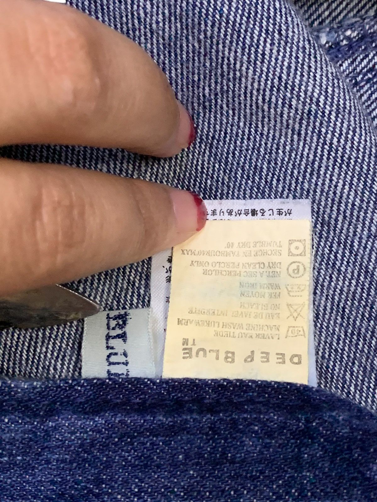 Japanese Brand SALES🔥Vintage Japanese Faded blue Wash Baggy Jean Shorts Size US 31 - 12 Thumbnail