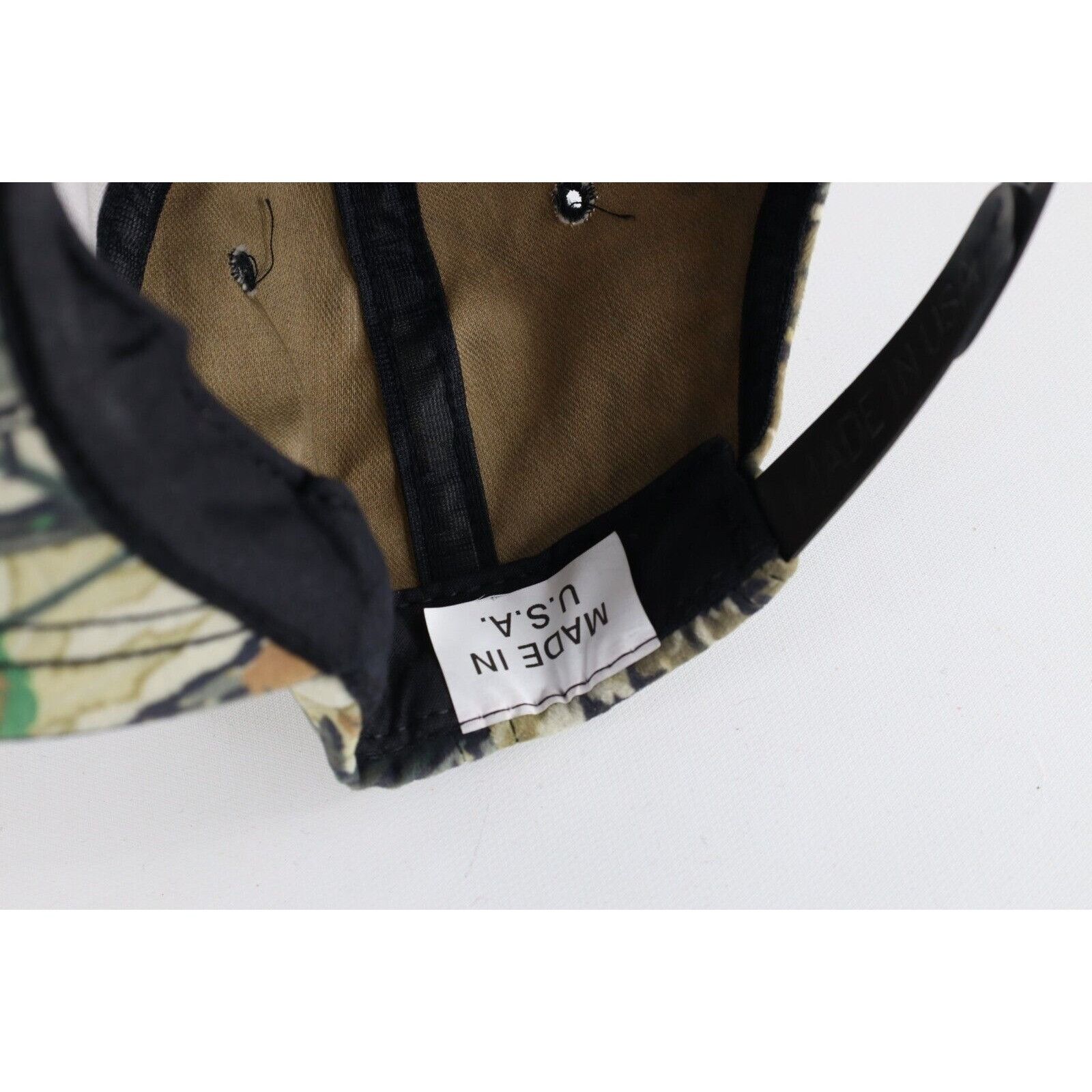 Vintage Vintage 90s Streetwear Predator Camouflage Chamois Cloth Hat Size ONE SIZE - 10 Thumbnail