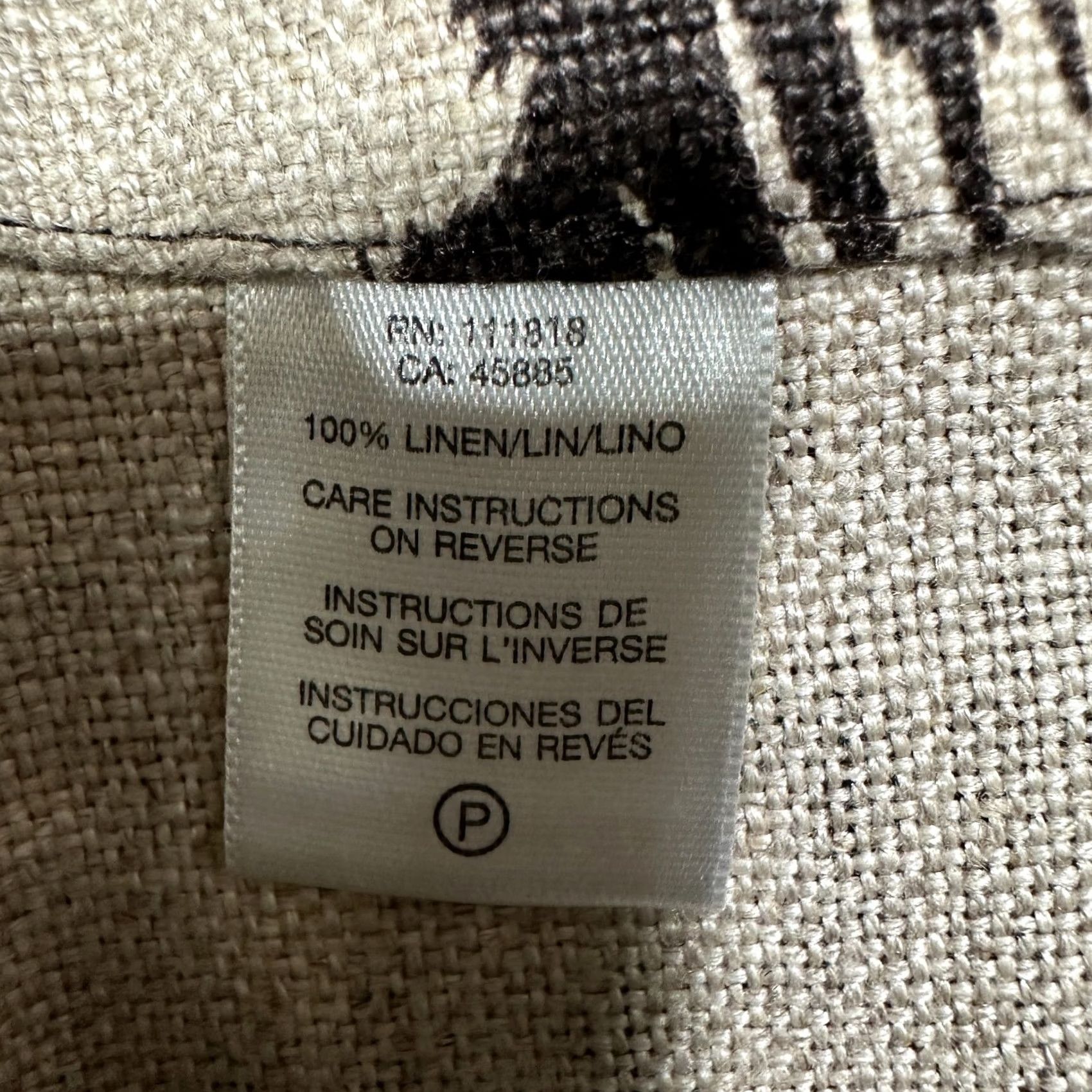 Michael Kors Michael Kors Skirt Women Brown Linen Floral Print Back Zip Pockets Size 8 Size 30" / US 8 / IT 44 - 4 Thumbnail