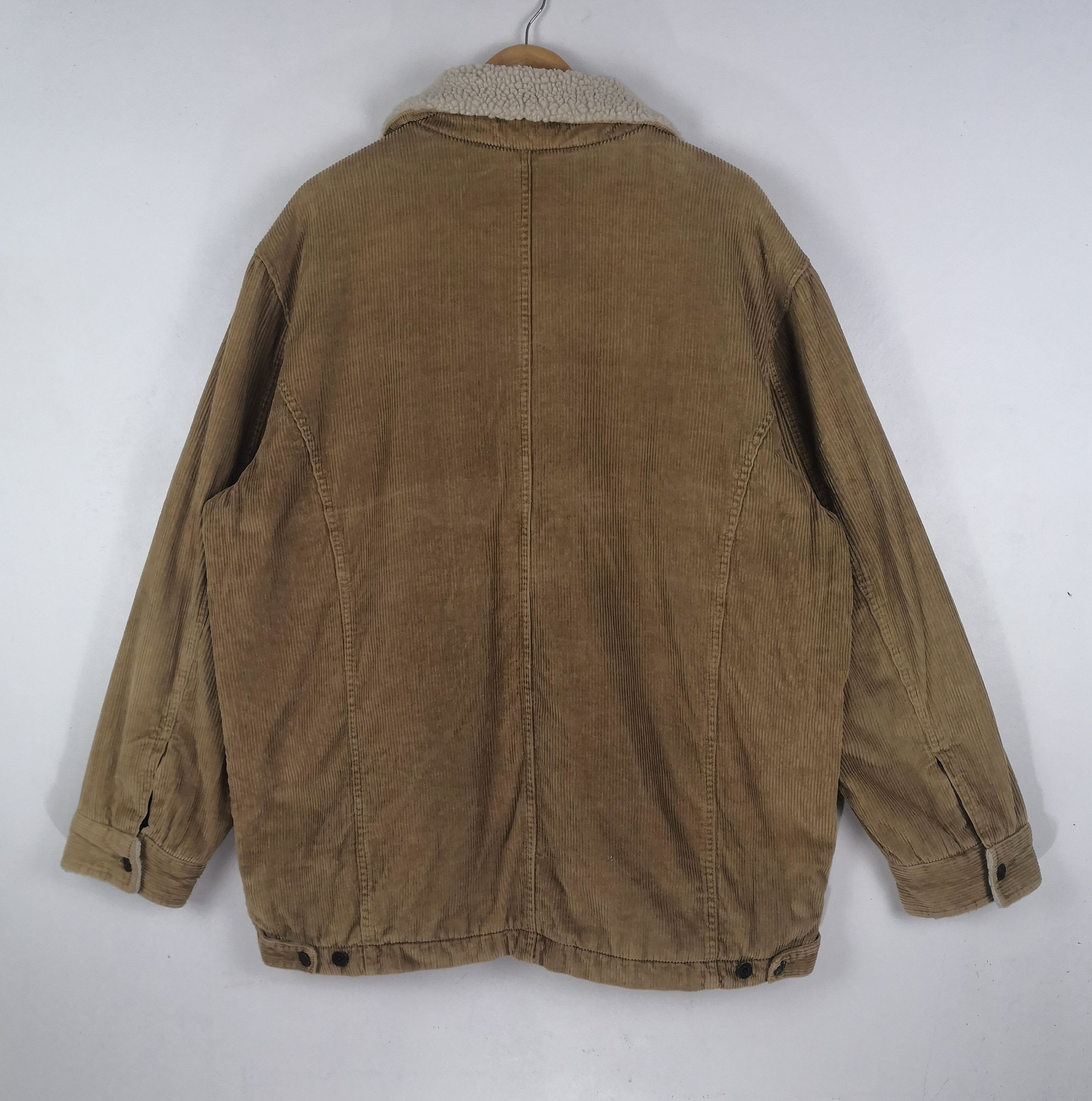 Gap Vintage Gap Sherpa Corduroy Winter Jacket Snow Size US L / EU 52-54 / 3 - 4 Thumbnail