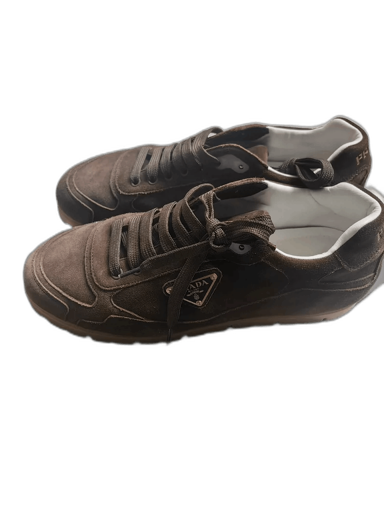 Prada PRADA Trail Suede Lowtop Casual Shoes -2505 Size US 10.5 / EU 43-44 - 1 Thumbnail